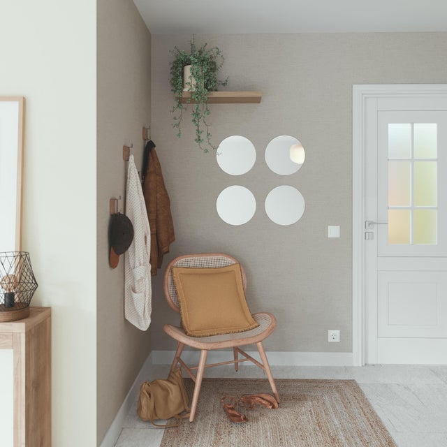 Specchio Sticky tondo Ø 20 cm INSPIRE, 4 pezzi