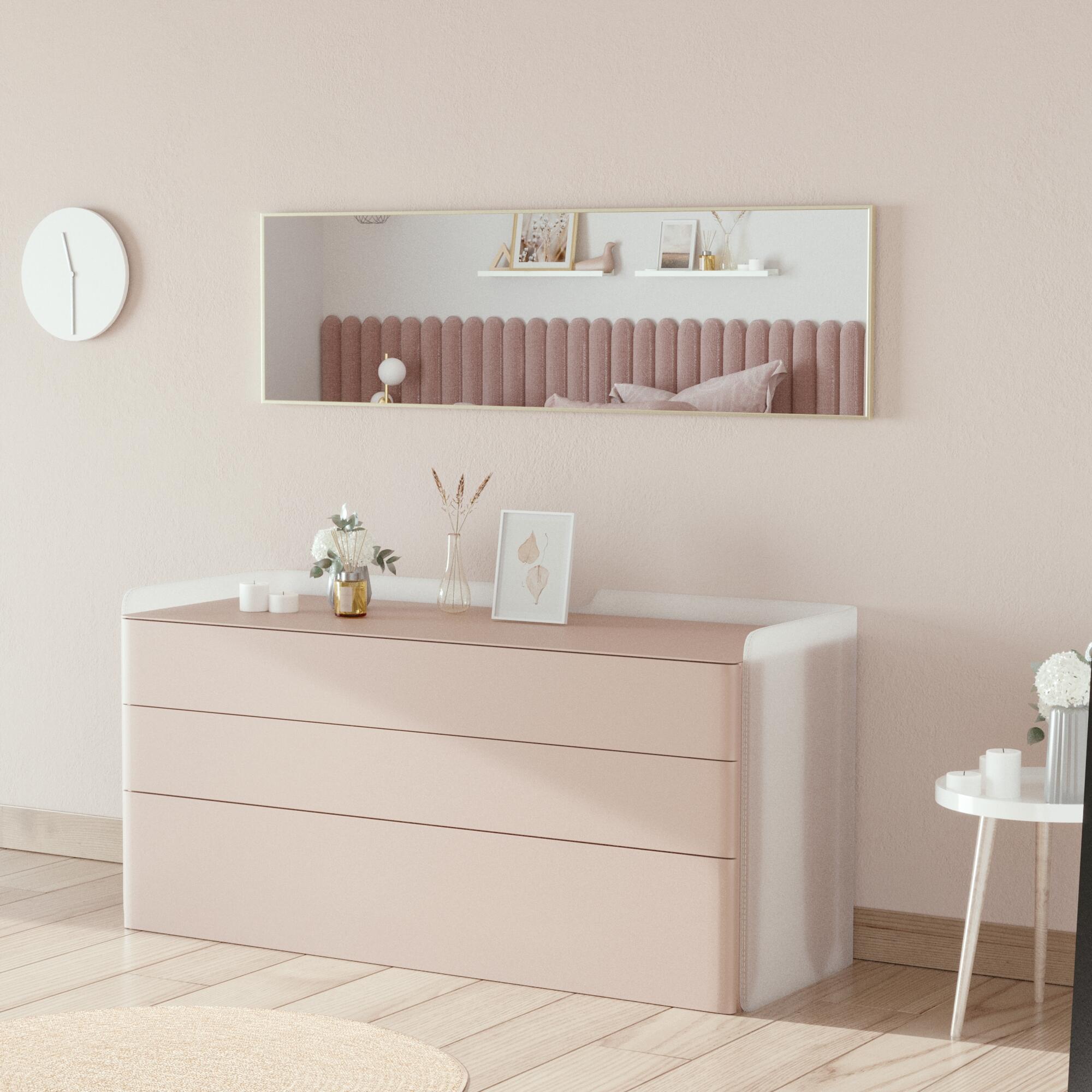 Lustro Bria w złotej ramie 40 x 140 cm Inspire - 4