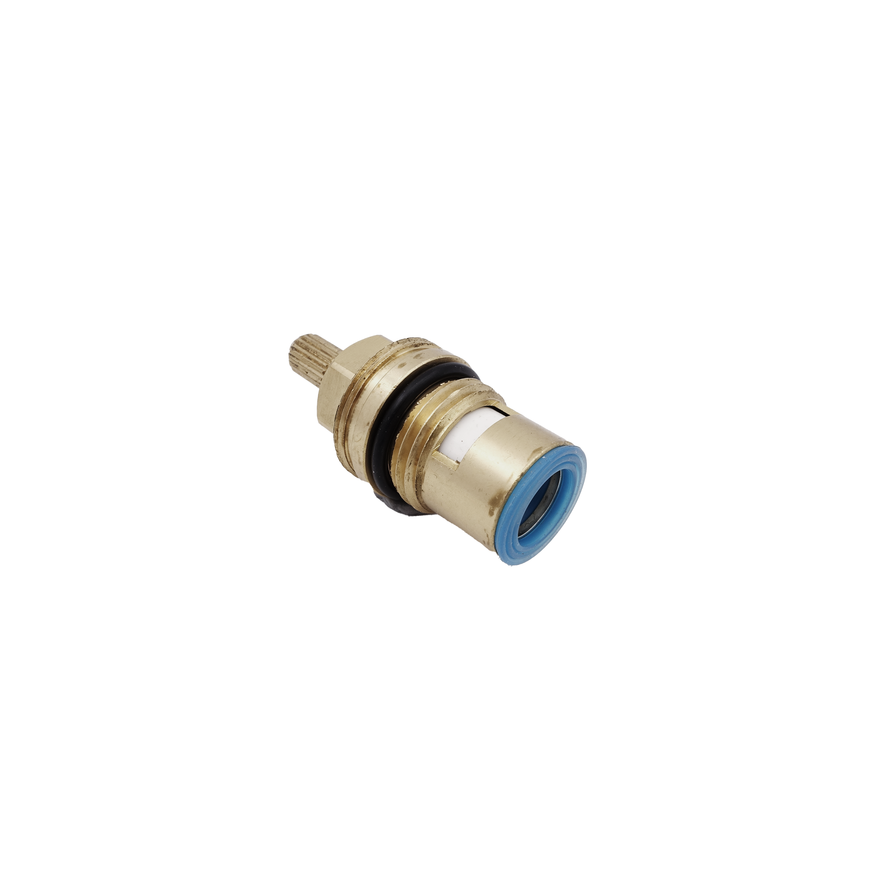 4Pcs Tête de robinet céramique avec Levier Métallique Cartouche