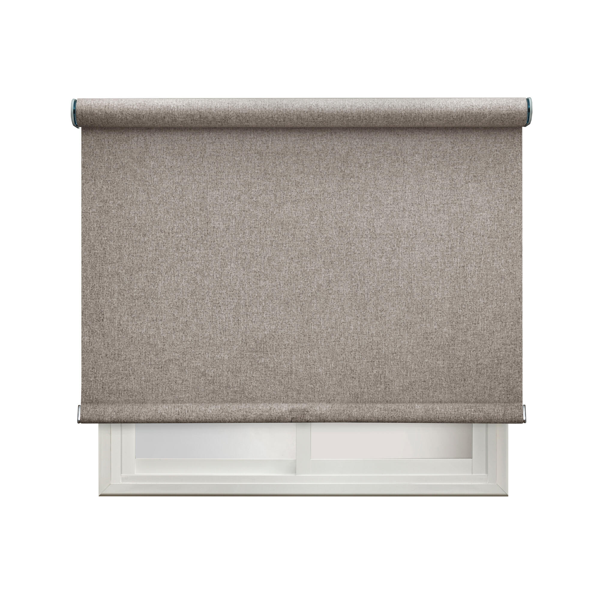 Estor enrollable opaco térmico Cascais de 105x250 poliéster liso beige con cadena - 8