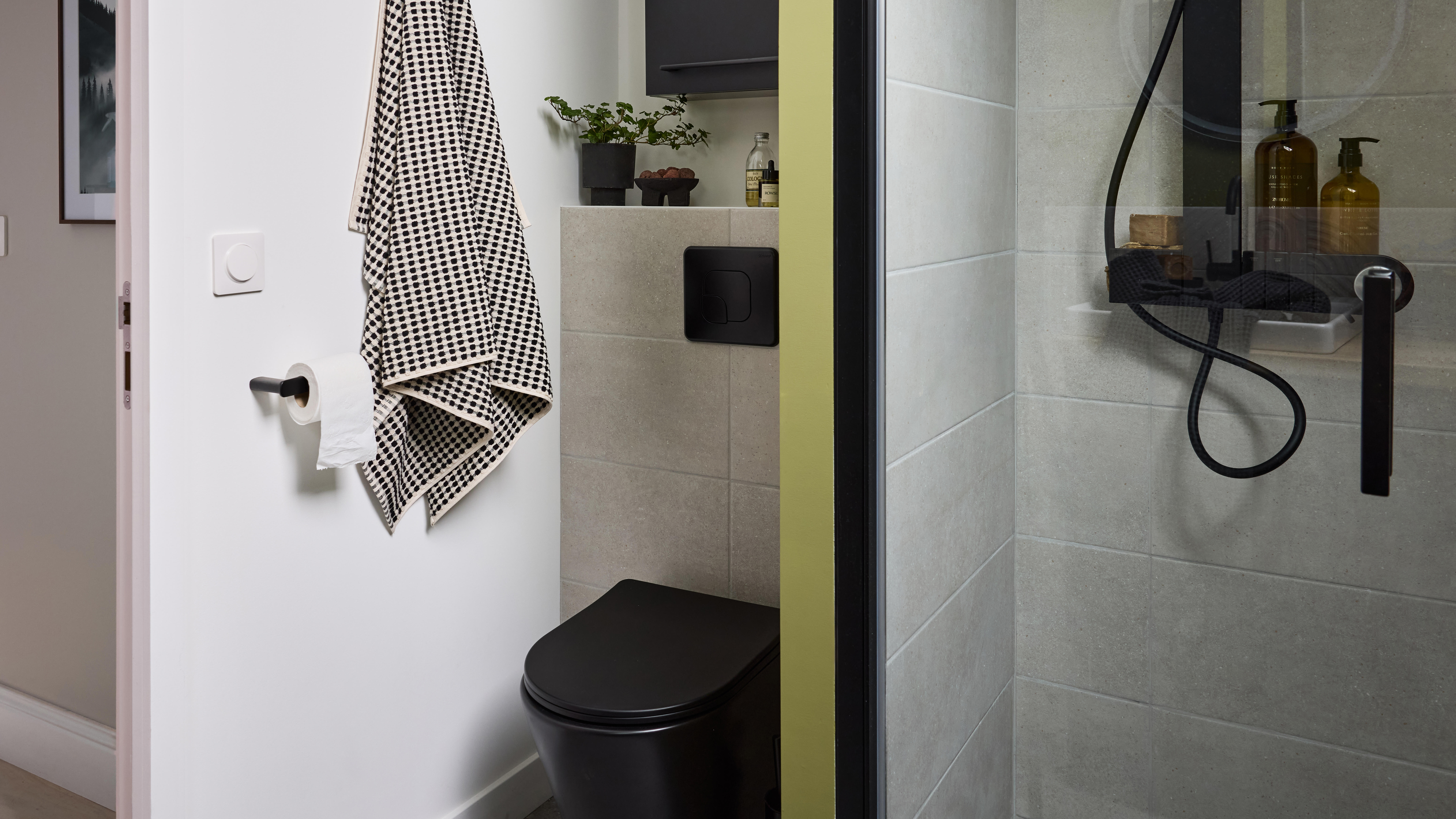 Cuvette pour WC suspendu Studio noir SENSEA - 6