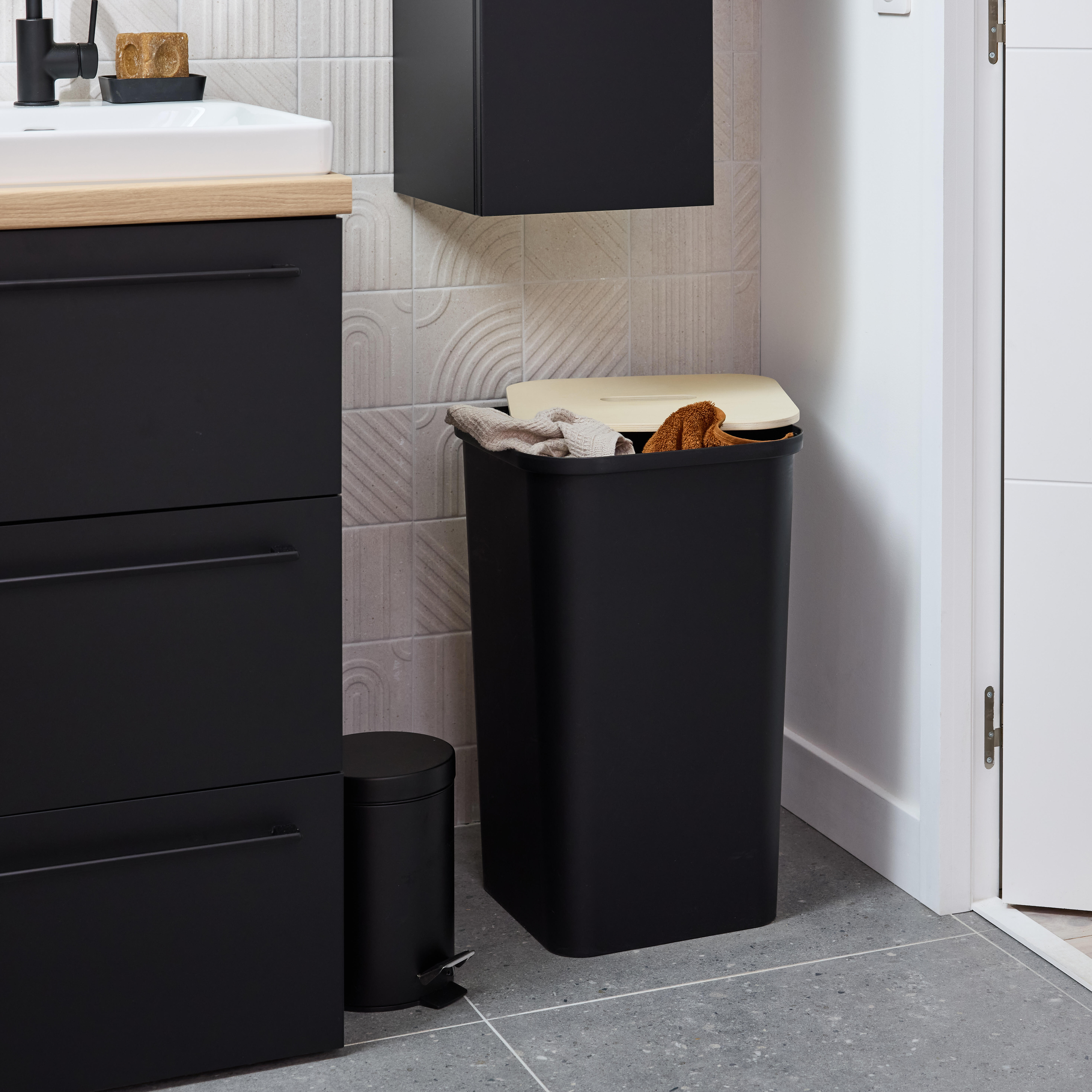 Bac à linge Collect l.36 x H.58 x P.36 cm SMARTSTORE - 2