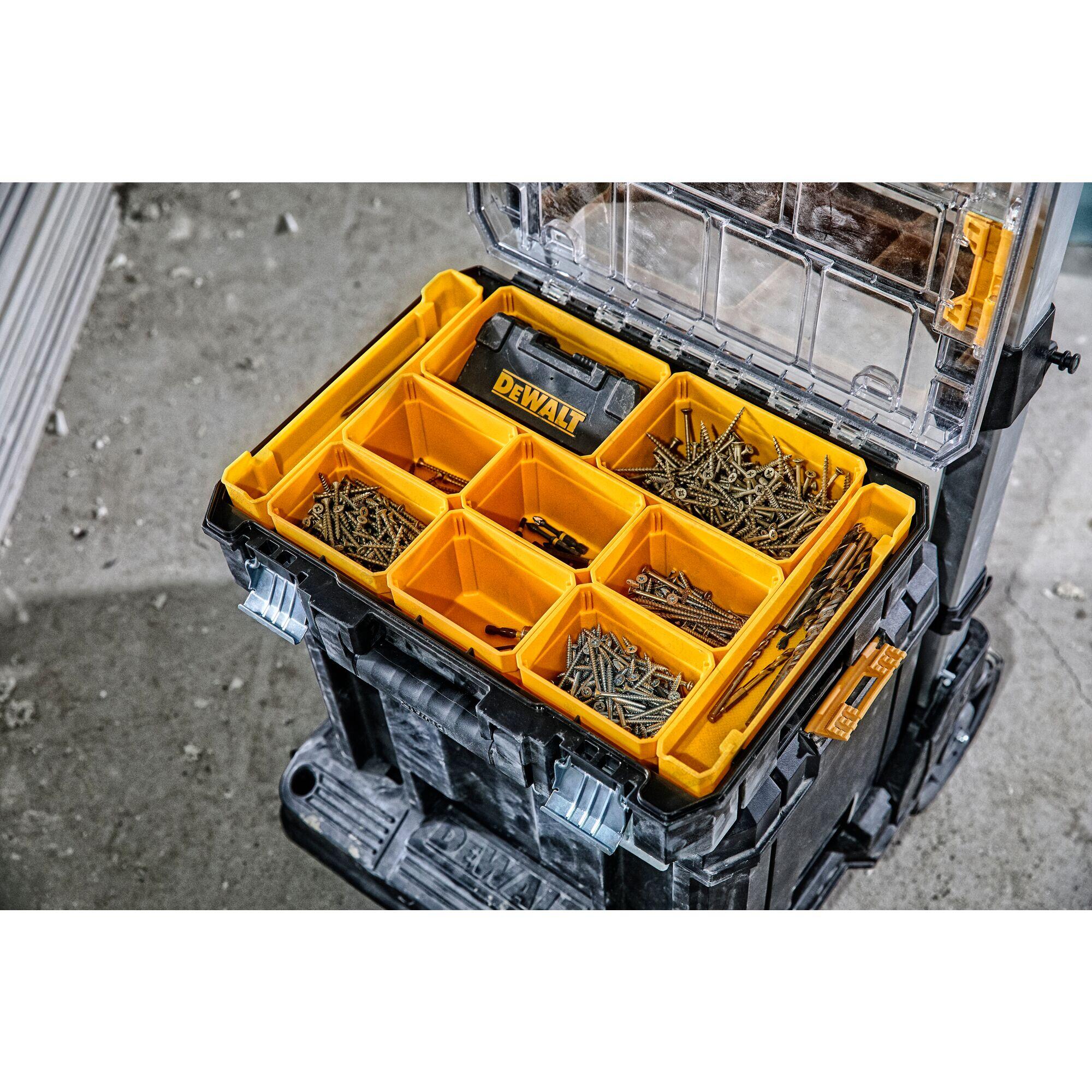 Organisateur transparent polypropylène étanche TSTAK DEWALT - 6