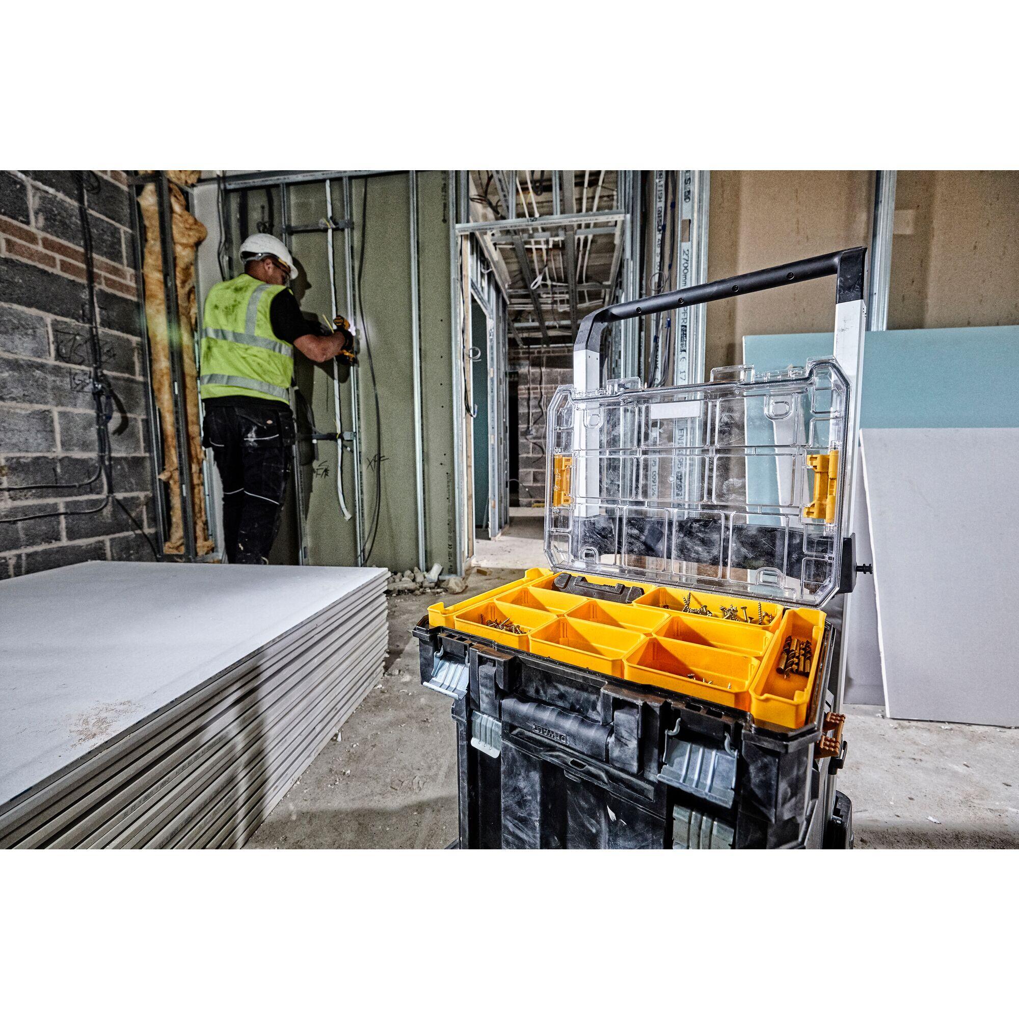 Organisateur transparent polypropylène étanche TSTAK DEWALT - 5