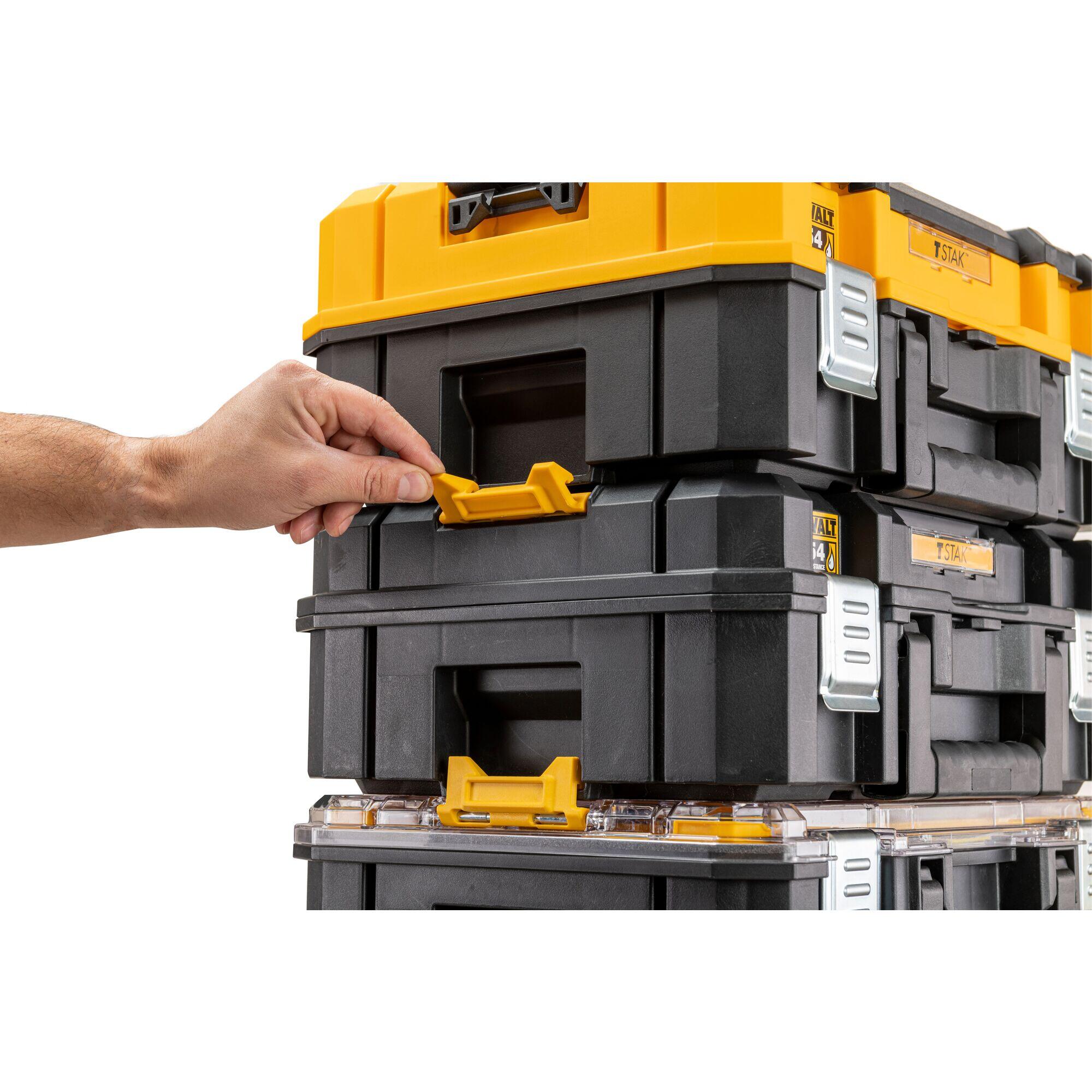 Organisateur transparent polypropylène étanche TSTAK DEWALT - 4