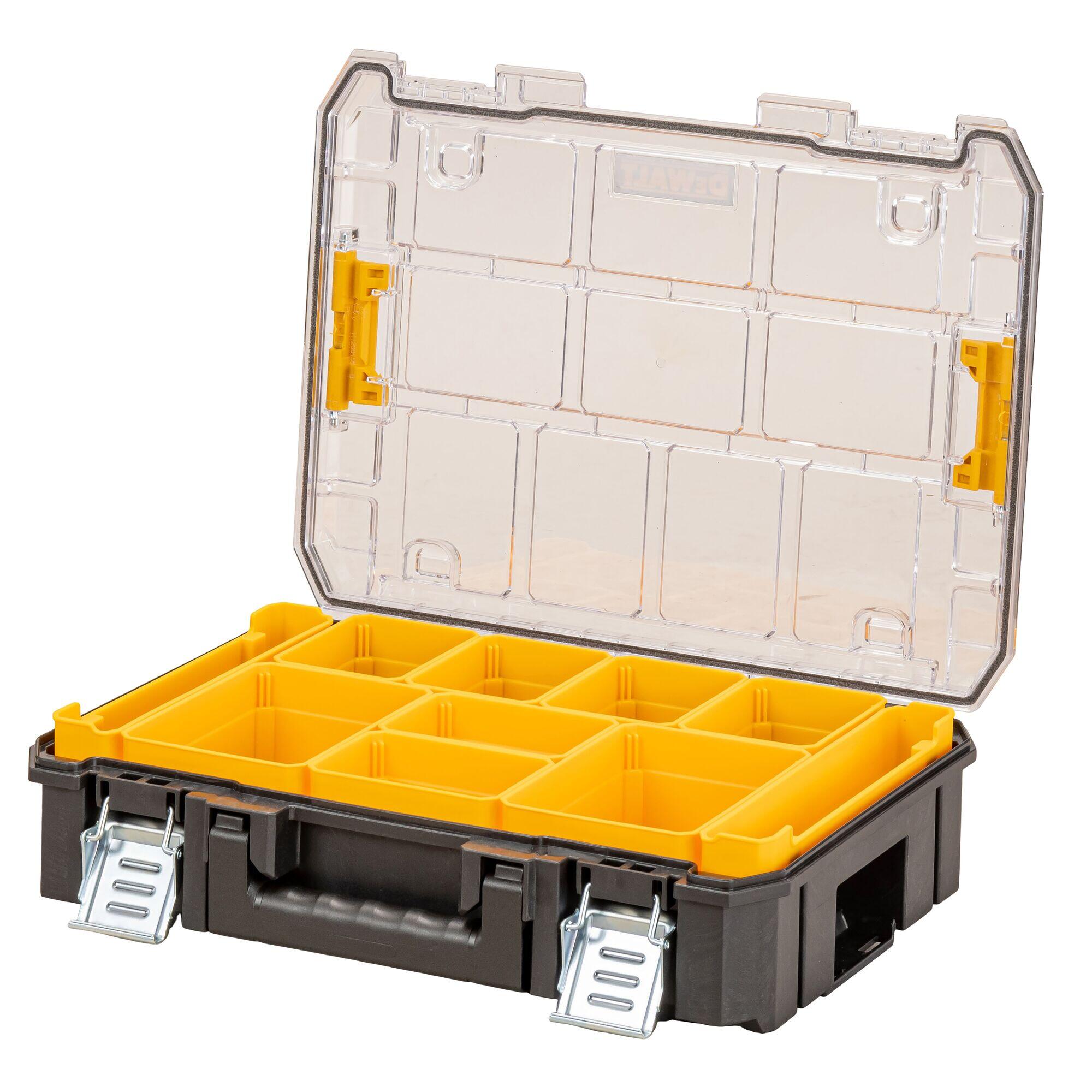 Organisateur transparent polypropylène étanche TSTAK DEWALT - 3