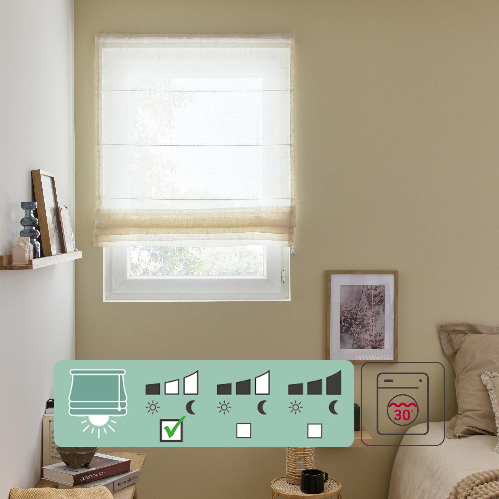 store-bateau-teo-pleat-natural-tamisant - 2