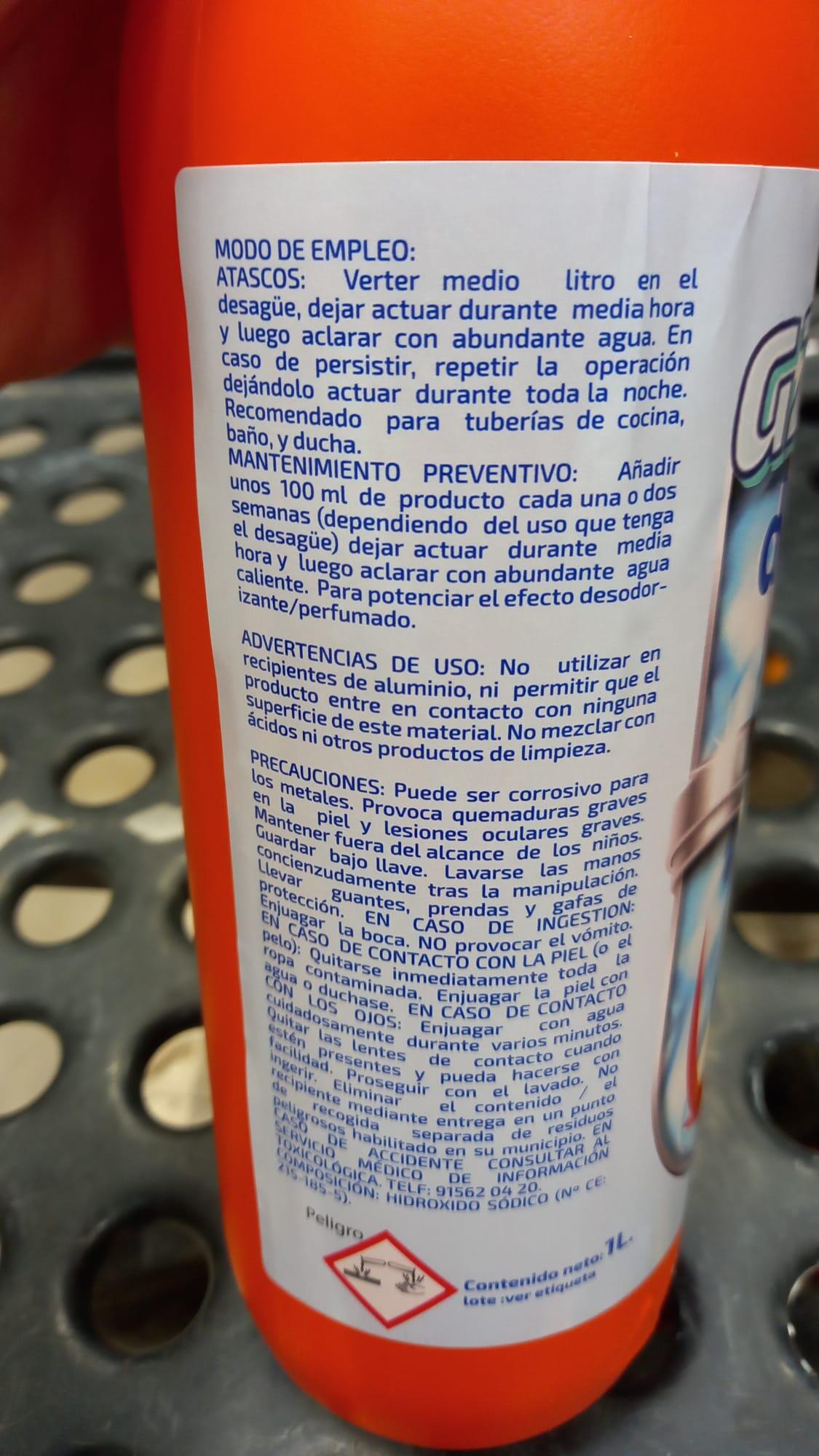 DESATASCADOR LIQUIDO 1L - 2