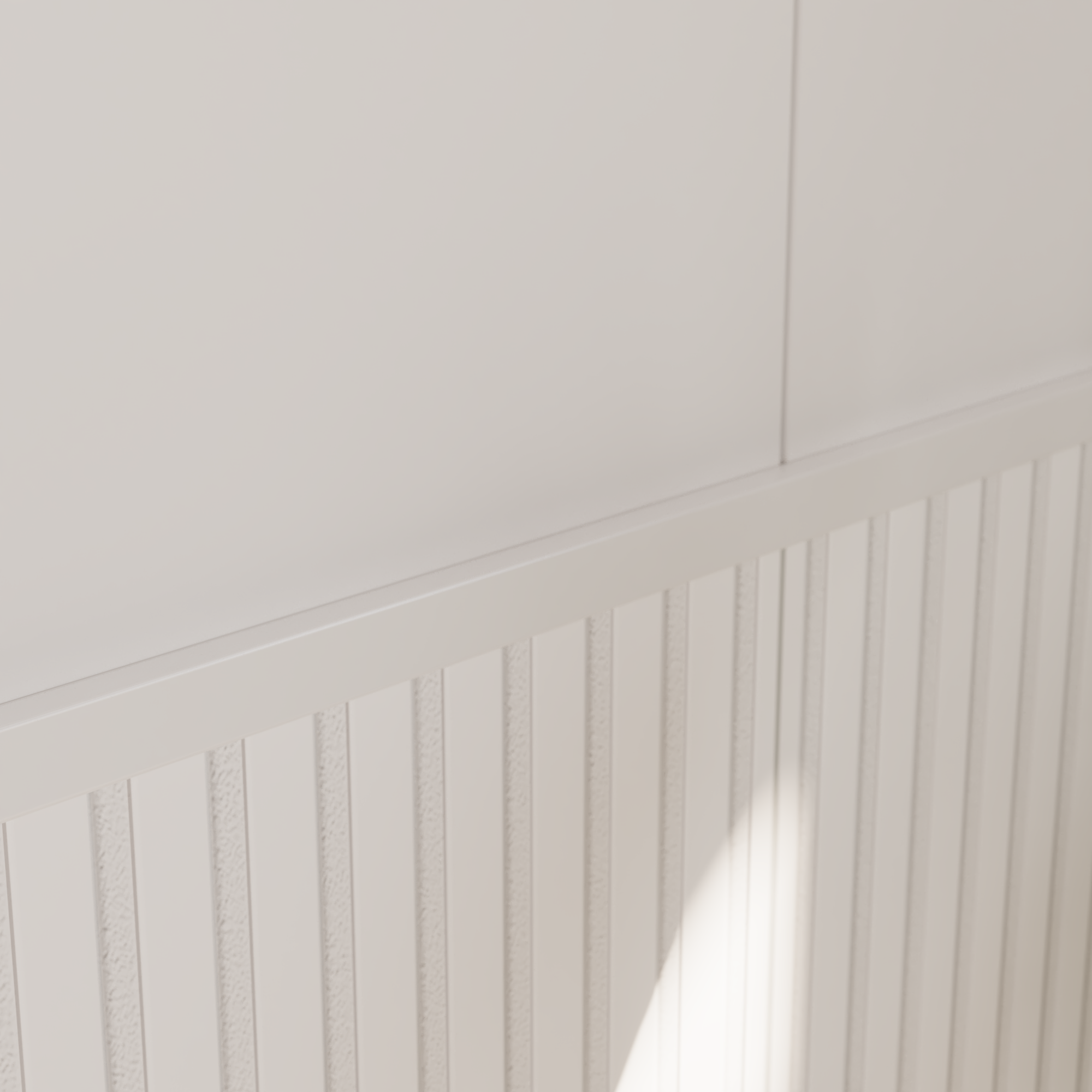 Profil do glazury PVC ozdobny 6 mm / 2.5 m Biały zimny Cezar - 6