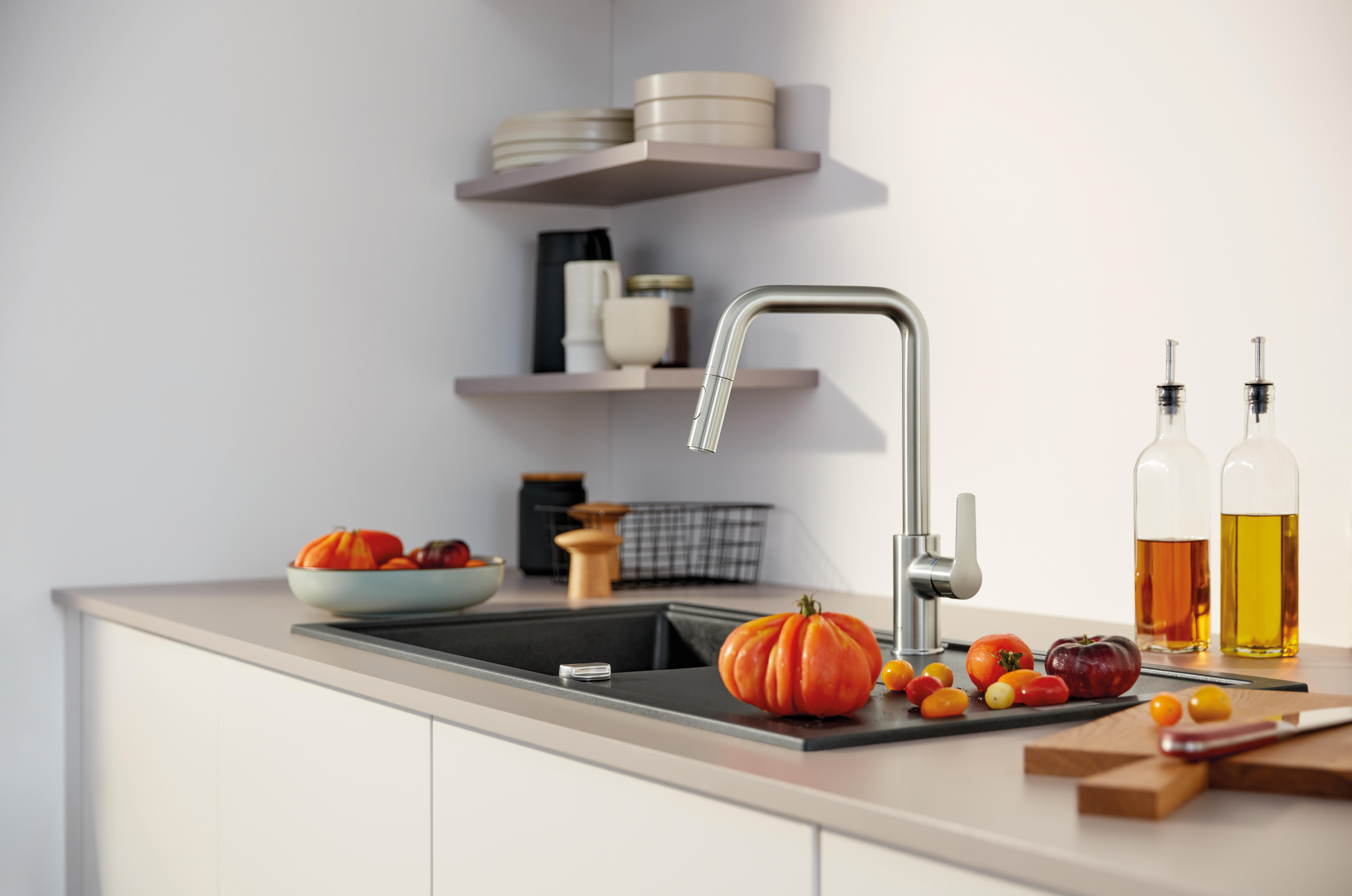 Grohe Minta Grifo Cocina ExtraÃble Grohe Caño Alto Grifo Cocina