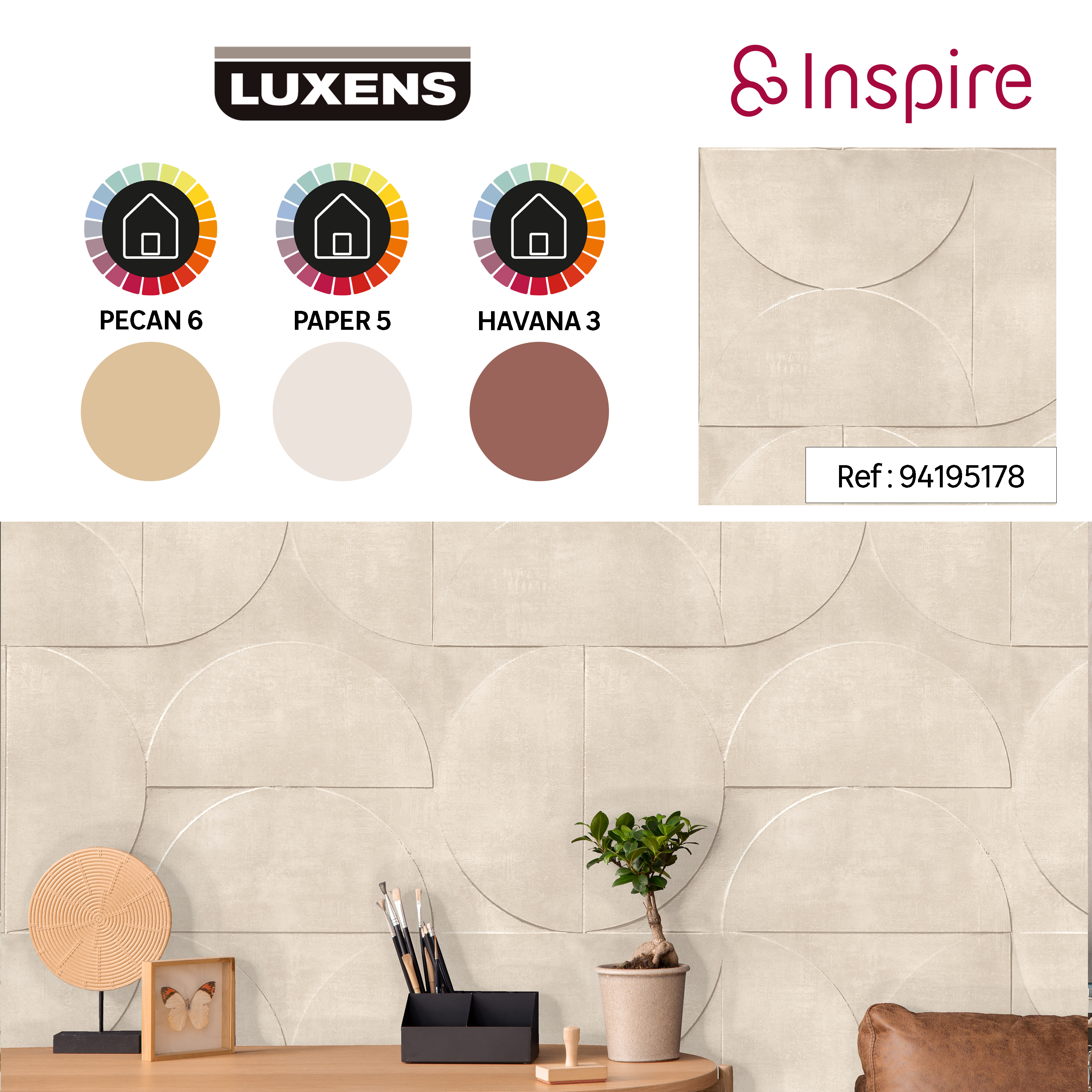 Papel de parede Eclipse 0,53X10,05M Inspire - 7