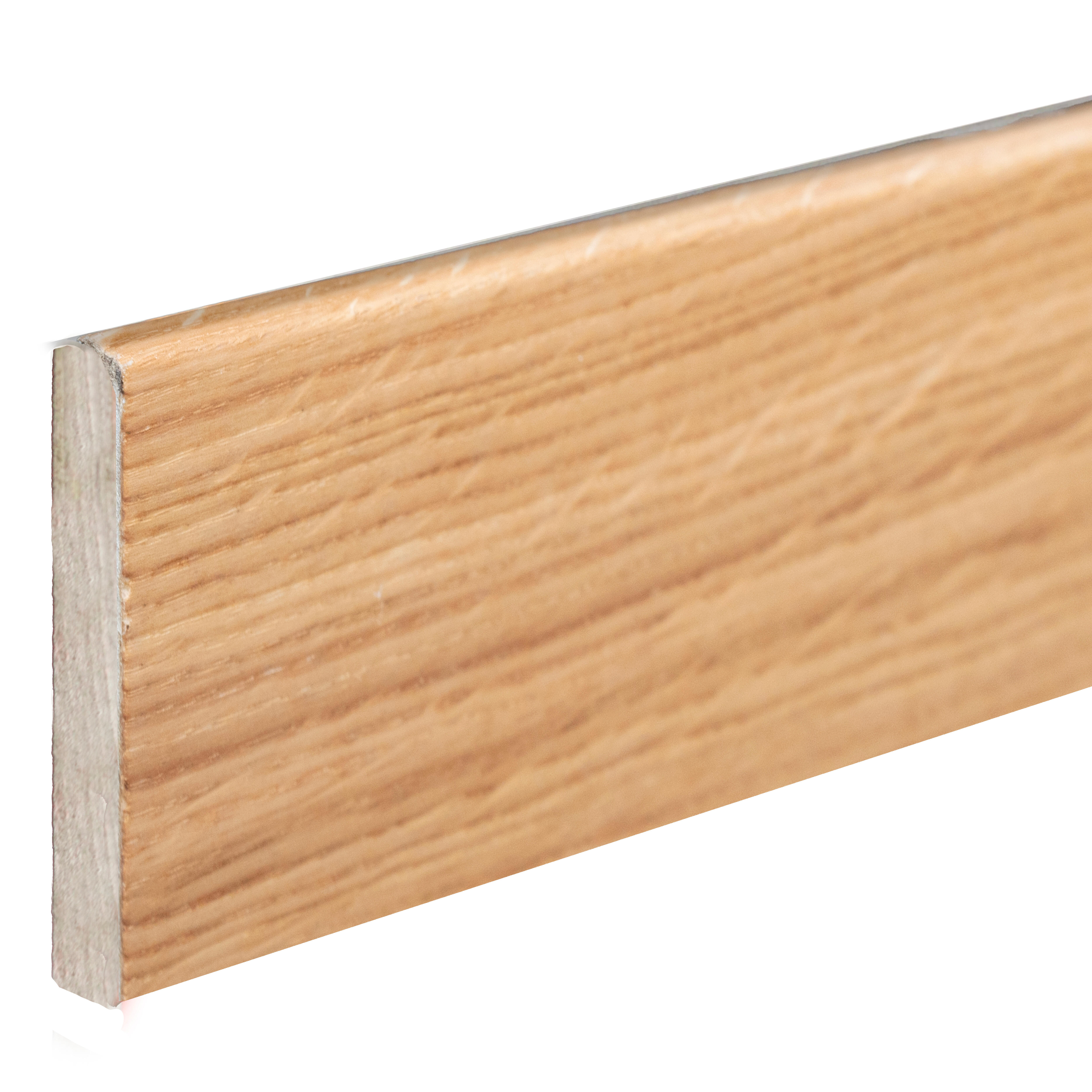 RODAPIE RECHAPADO ROBLE  2400 X 70 X 16 MM - 2