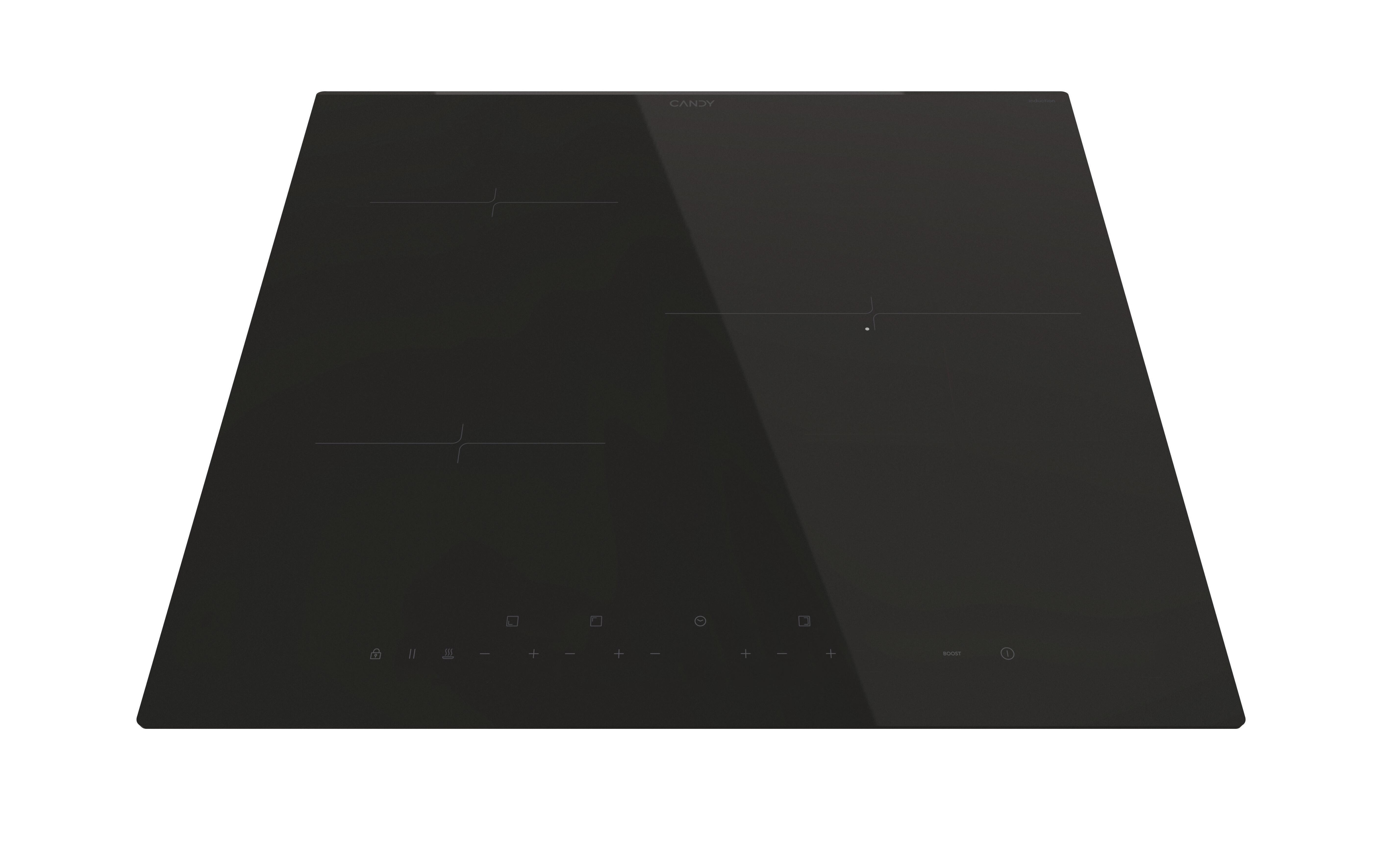 Plaque à induction 3 foyers CIS633DTT/1 CANDY Noir - 3