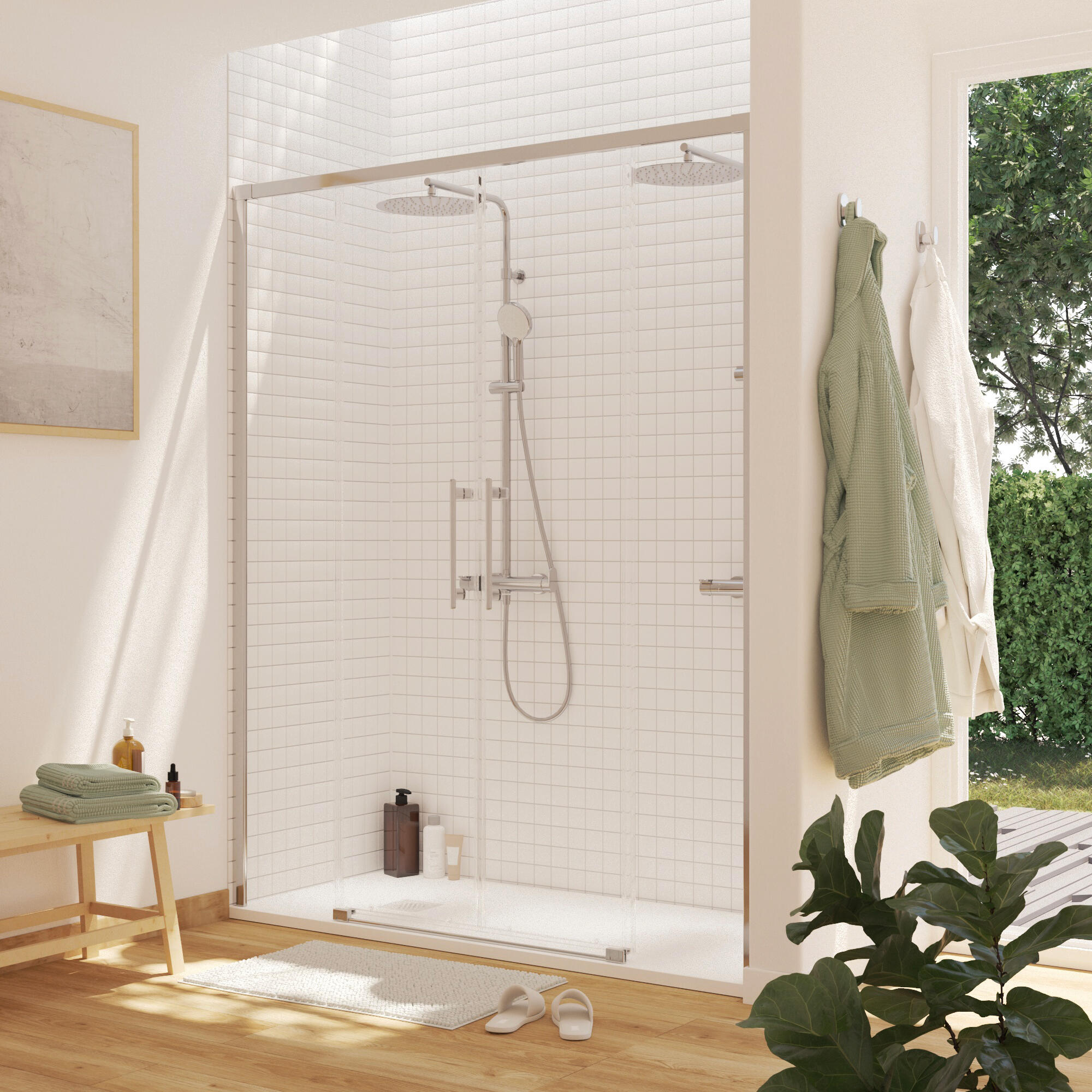 Vidro sem acabamento / transparente