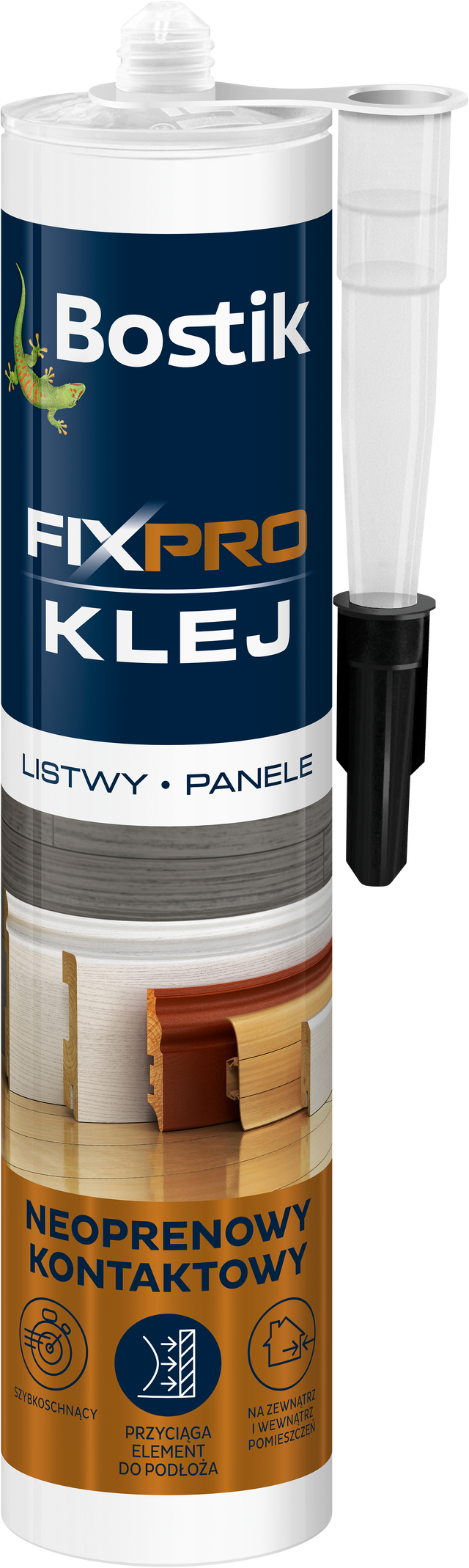 Klej montażowy neoprenowy MONTAGEFIX-N 300 ml Drewno, PCW DEN BRAVEN