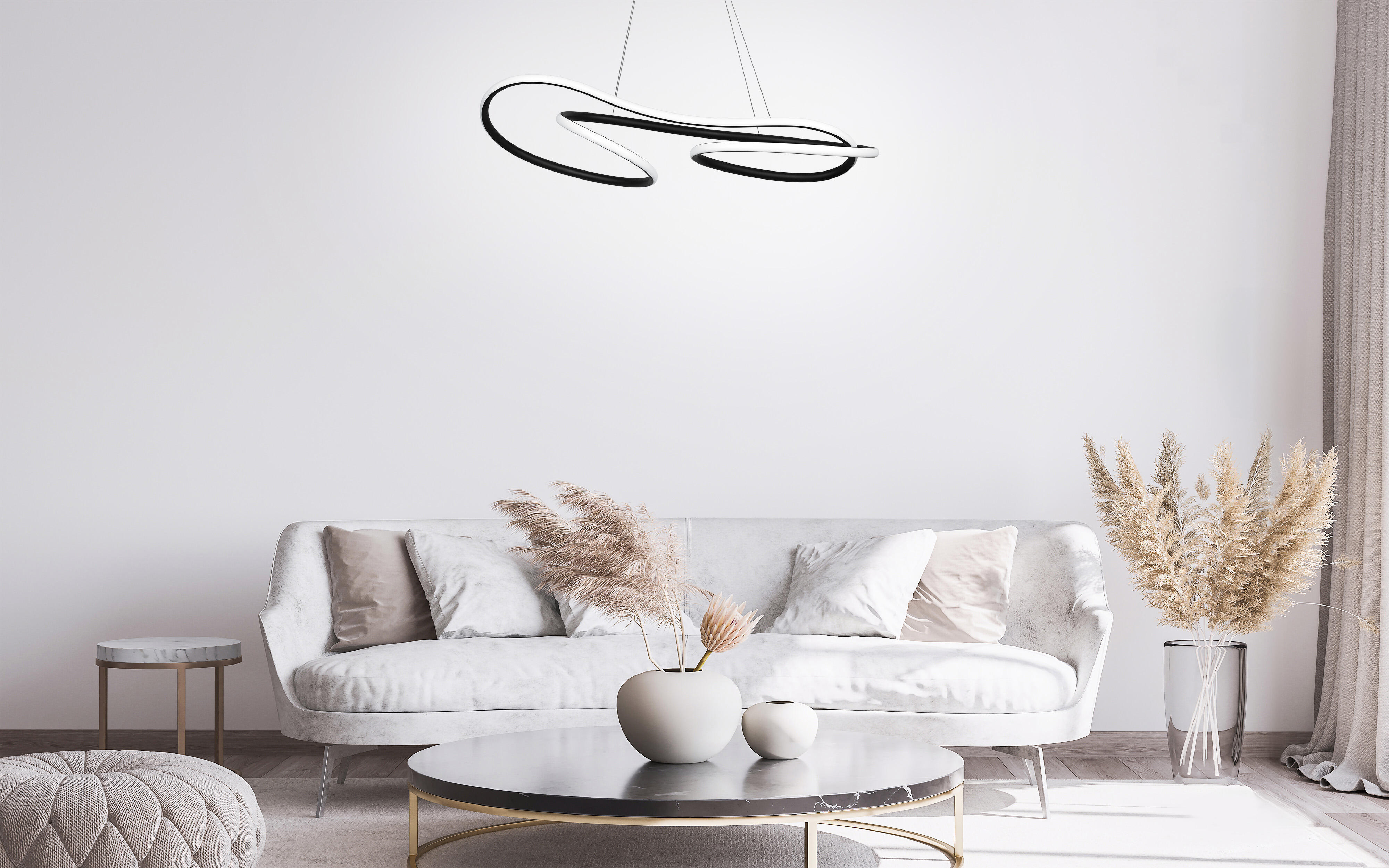 Lampa wisząca Laro czarna 7800 lm LED Activejet - 4