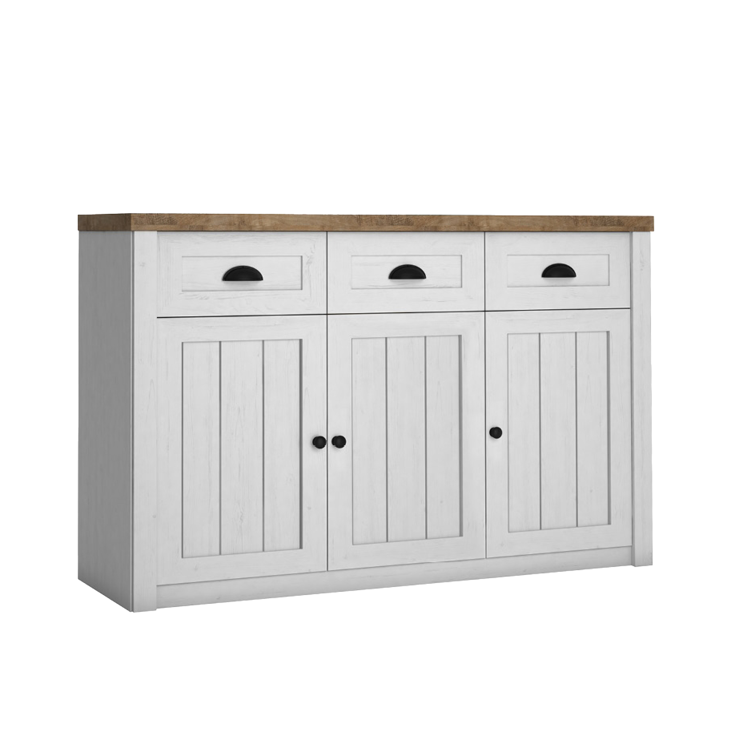 Komoda Calio z szufladami 130 x 43 x 88 cm