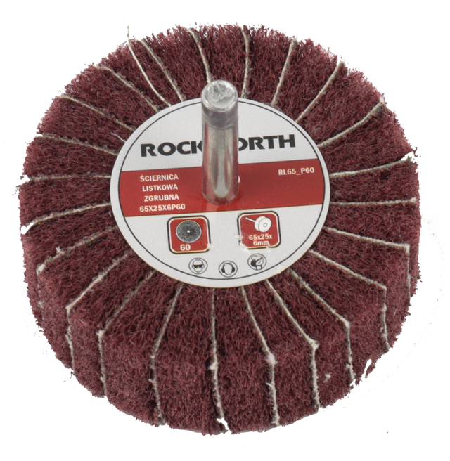 Ściernica listkowa trzpieniowa RL65 P40 ROCKWORTH