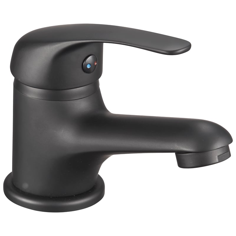 Bateria umywalkowa czarna Deca 9 l/min Liveno