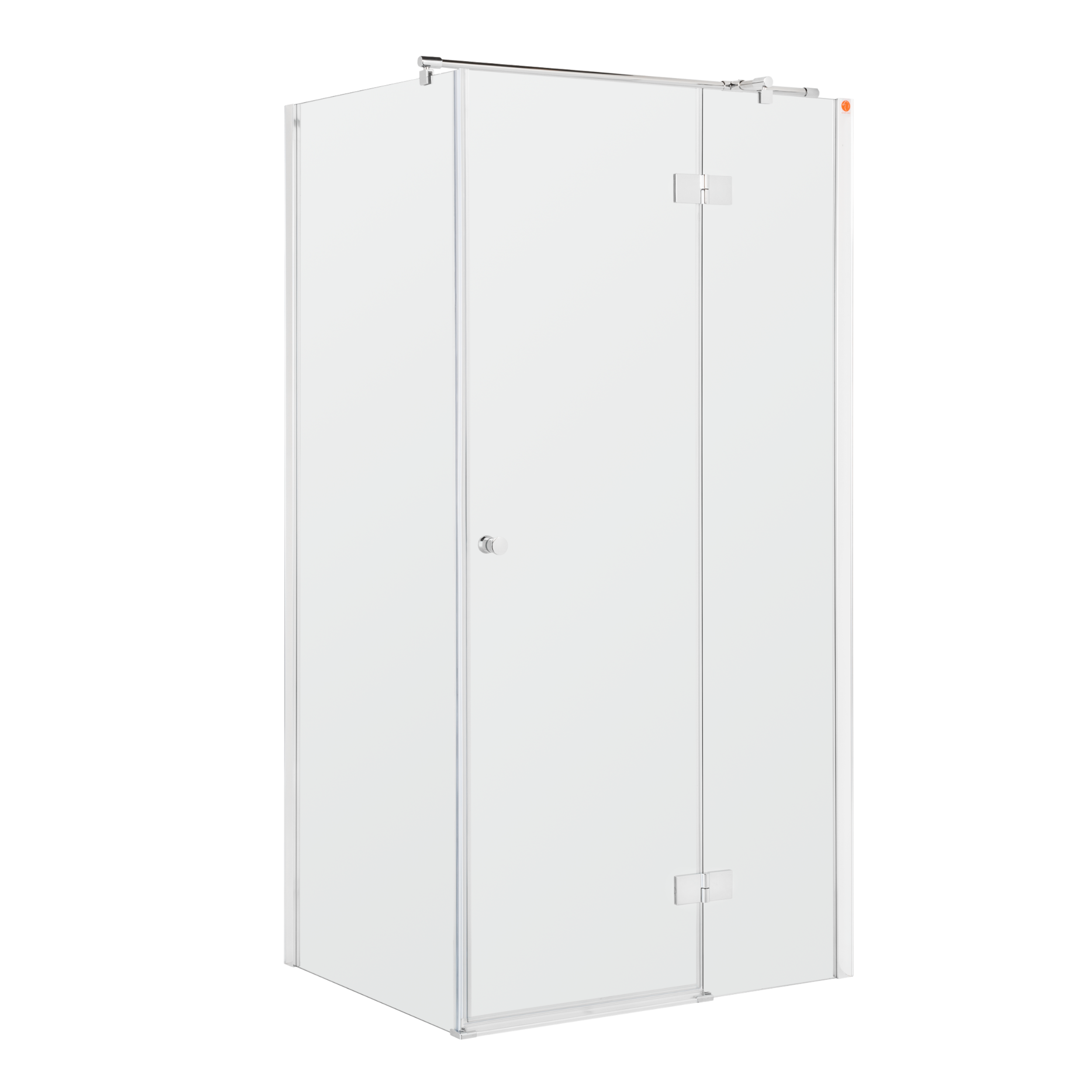 Kabina prysznicowa narożna prostokątna prawa Fresh Line 120x90x200cm chrom Sea-Horse