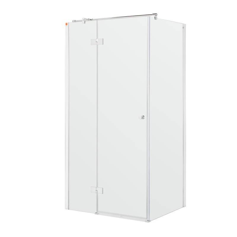 Kabina prysznicowa narożna prostokątna lewa Fresh Line 120x90x200cm chrom Sea-Horse