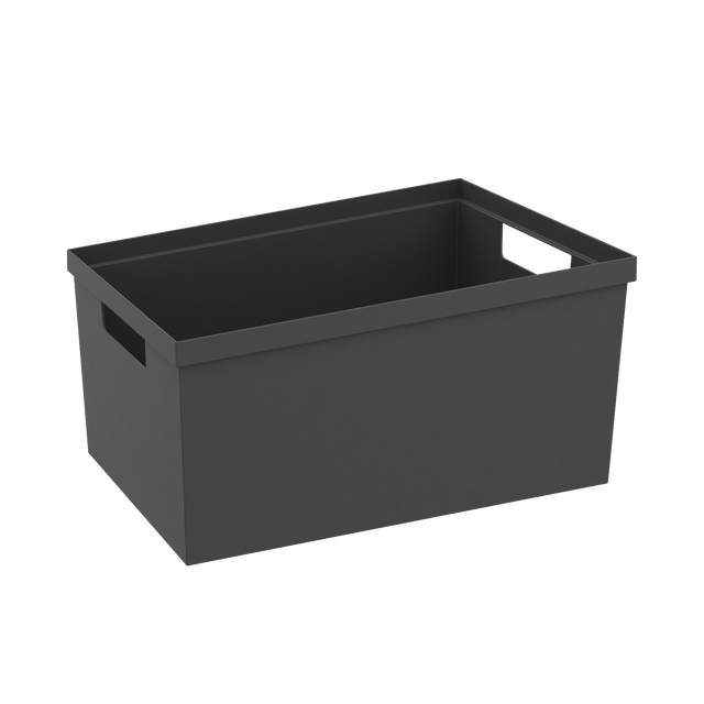 Pojemnik do szuflad 30 x 20 x 14.7 cm szary Delinia iD