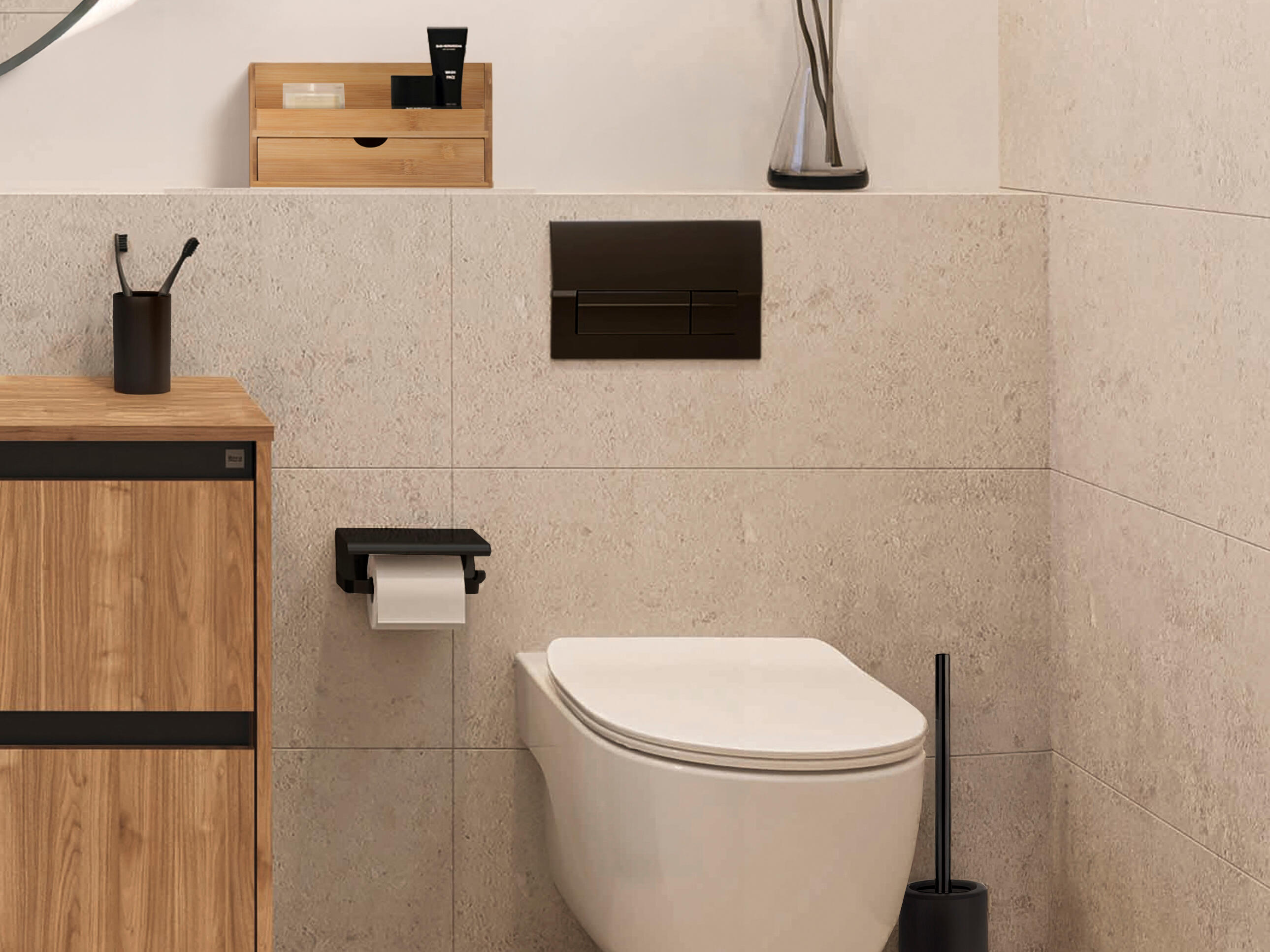 Caixa organizadora SENSEA 23.5X15X15X15CM BAMBOO - 4