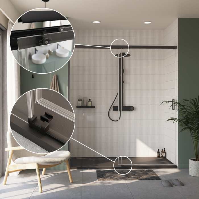 Puerta de ducha corrediza Neo Sensea