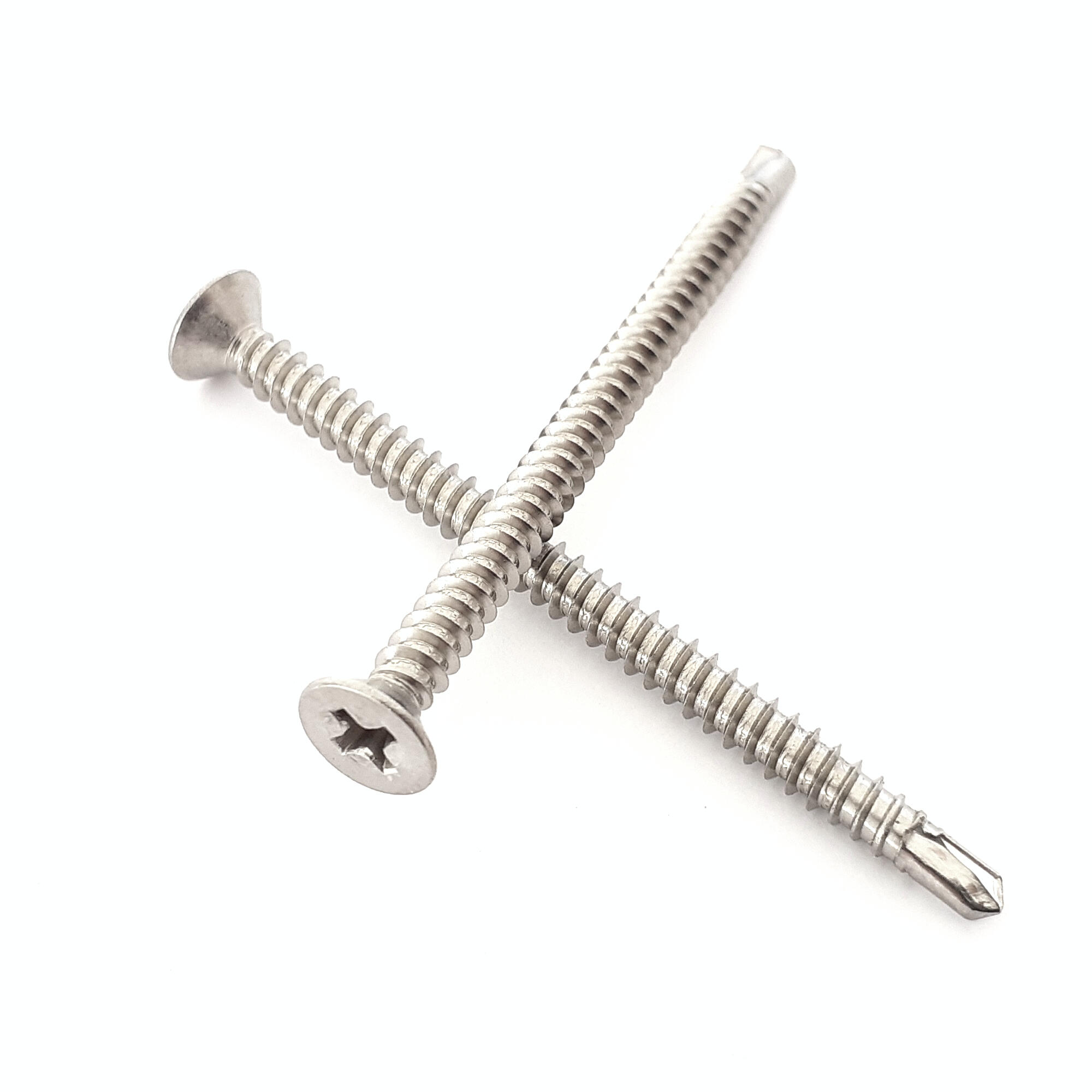 50 unidades de tornillo autorroscante inox 60x4,2 mm