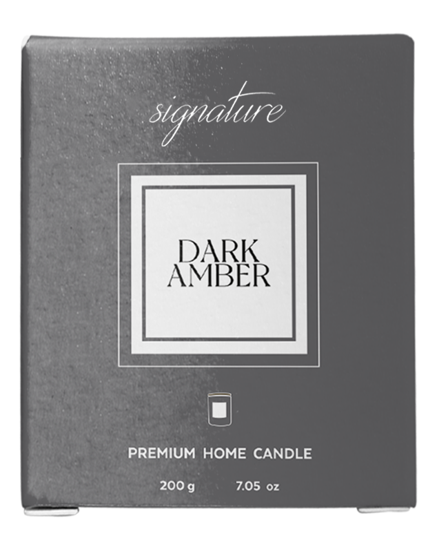 Vela aromática Dark Amber  200 g - 5