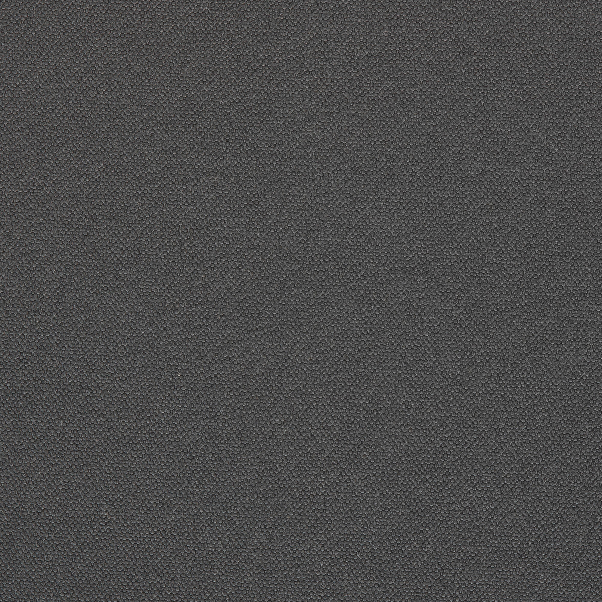 Funda de cojín cuadrada Horizon algodón poliéster liso gris oscuro con cremallera 60 x 60 cm - 4