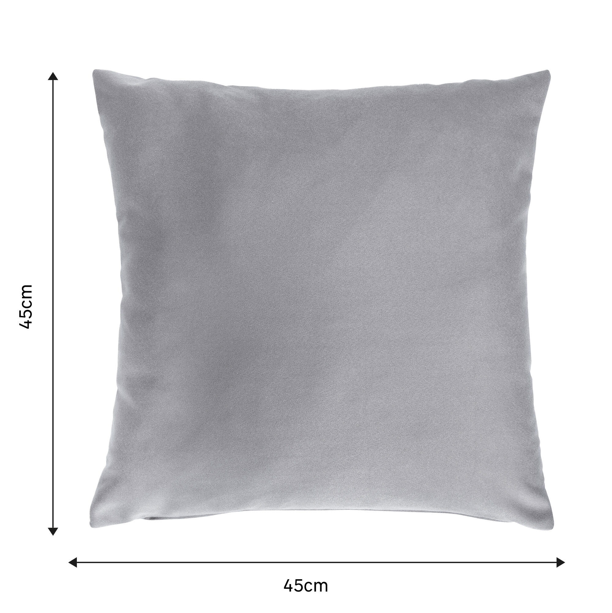 Fronha HORIZON 56 45X45CM CINZENTO CLARO - 3