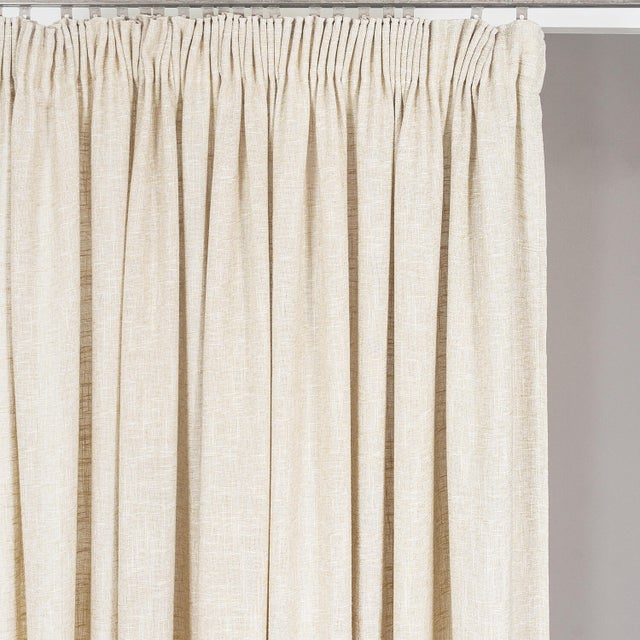 Rideau tamisant, Alan, beige H.240 x l.300 cm