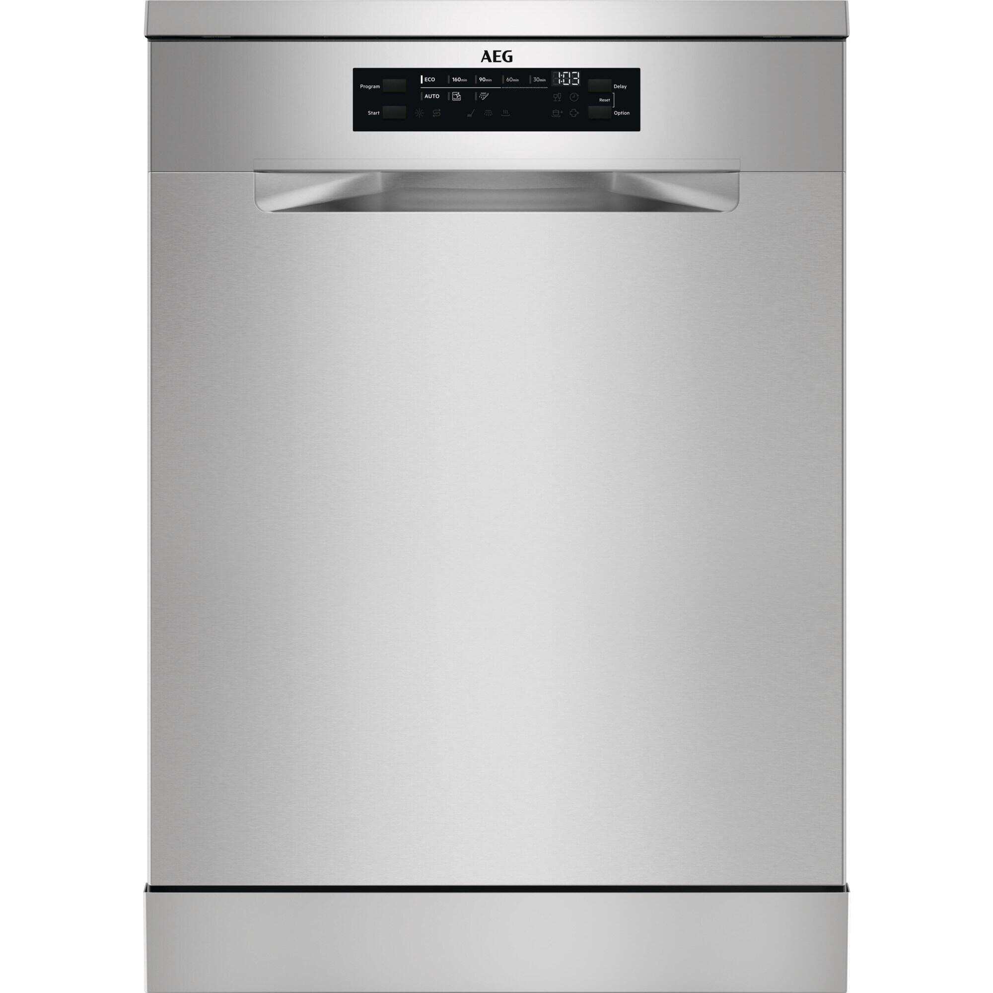 Aeg Lavavajillas Ffb33607zm 13 Cubiertos 8 Programas Con Inicio Diferido Inox 60Cm Clase D , Leroy Merlin