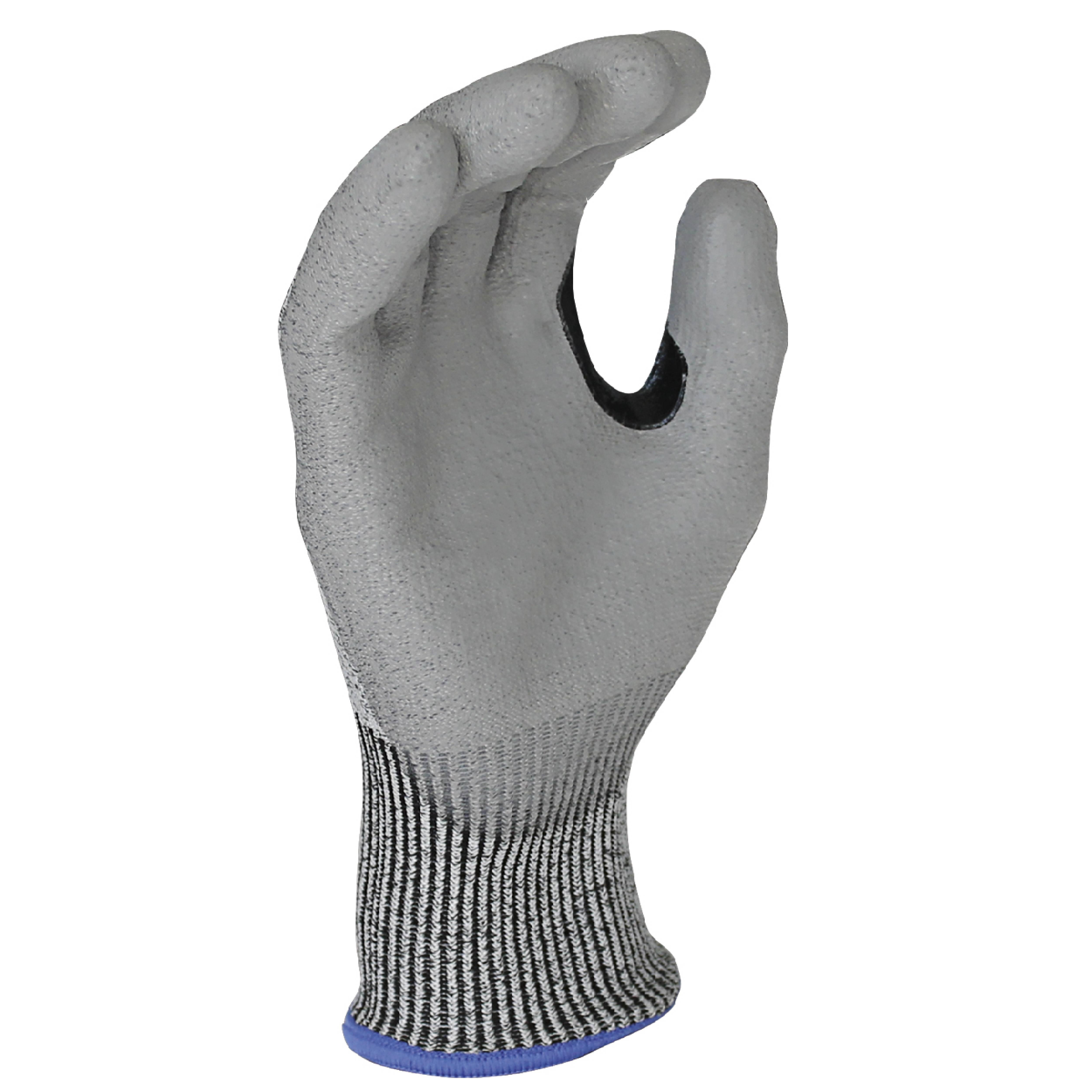 GUANTE ANTICORTES PU GRIS TALLA 9 JUBA H4570RF - 3