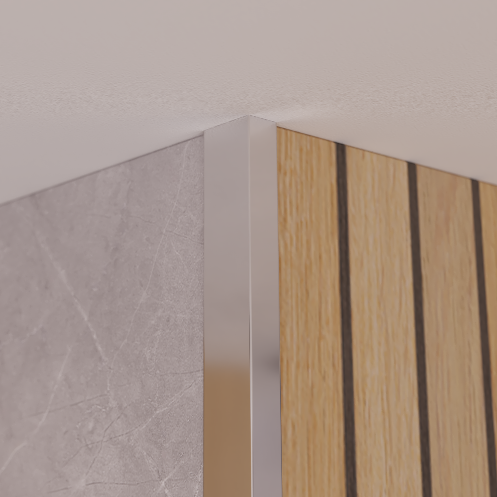 Perfil recto EXTERIOR INOX BRANCO 10MMX2.5M - 3