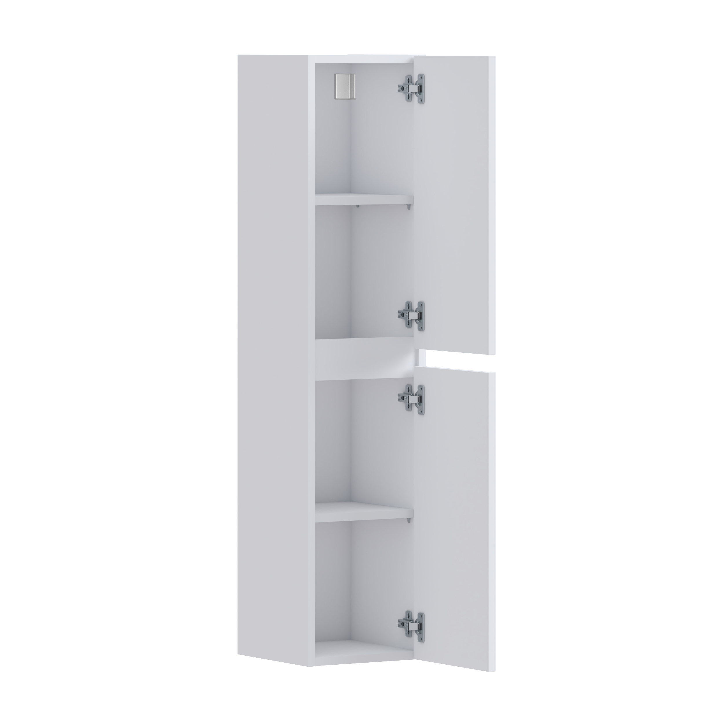 Colonna per mobile bagno Essential SENSEA 2 ante P 28.6 x L 27.3 x H 119.5 cm bianco truciolare - 4