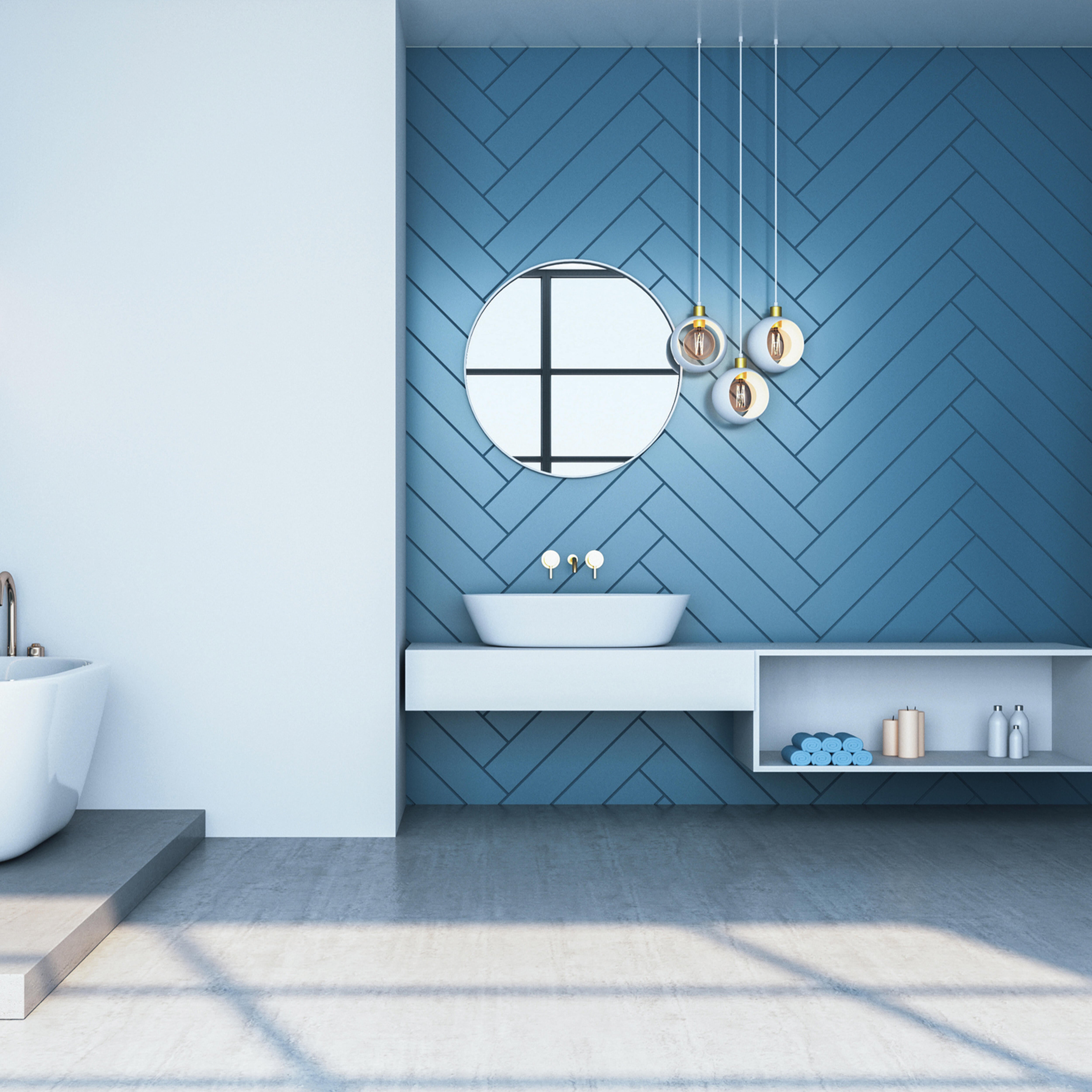 Smalto da interno per piastrelle e bagno, MAXMEYER Renew Bianco perla  RAL 1013 satinato, 0.75 L - 2