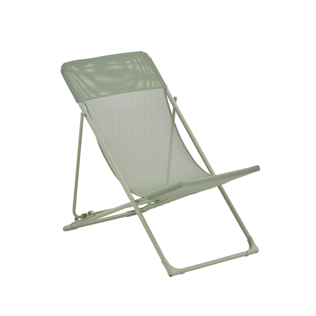 Chilienne de jardin pliable Lima en acier vert forêt