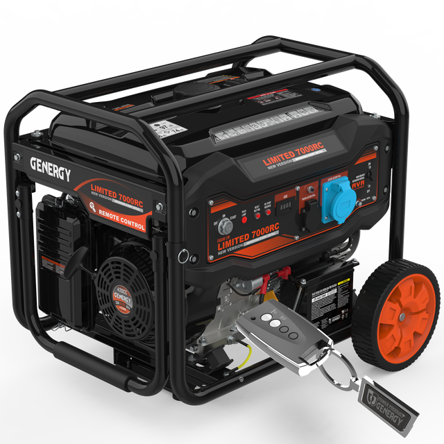 Gerador a gasolina 7000 W AVR Genergy Limited 7000RC