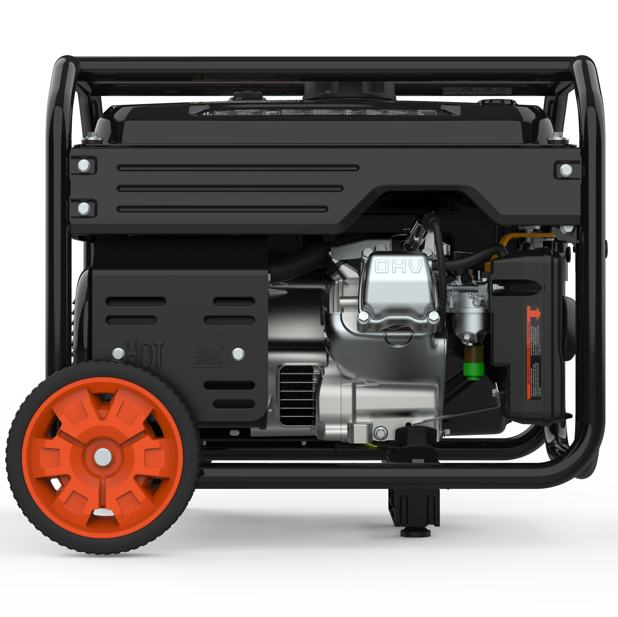 Generador GENERGY LIMITED 5000 RC – 4500W de salida máxima a 230V – Salida estabilizada AVR – Arranque eléctrico y remoto - Obras, Emergencias y Vivienda Aislada - 10