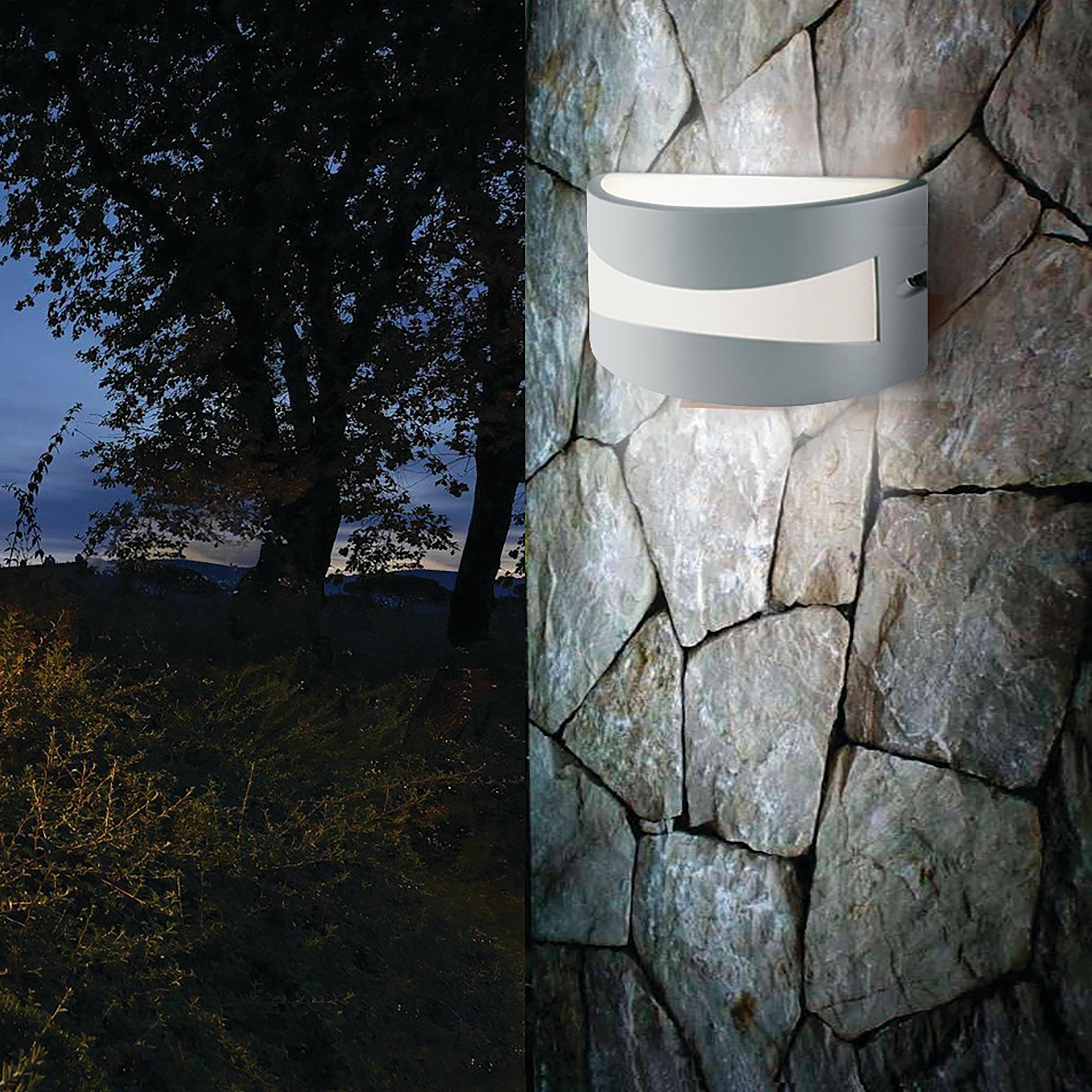Applique LED moderno da esterno Tibet doppia luce bianco IP65, luce bianco naturale 1070 lumen, SOVIL - 2