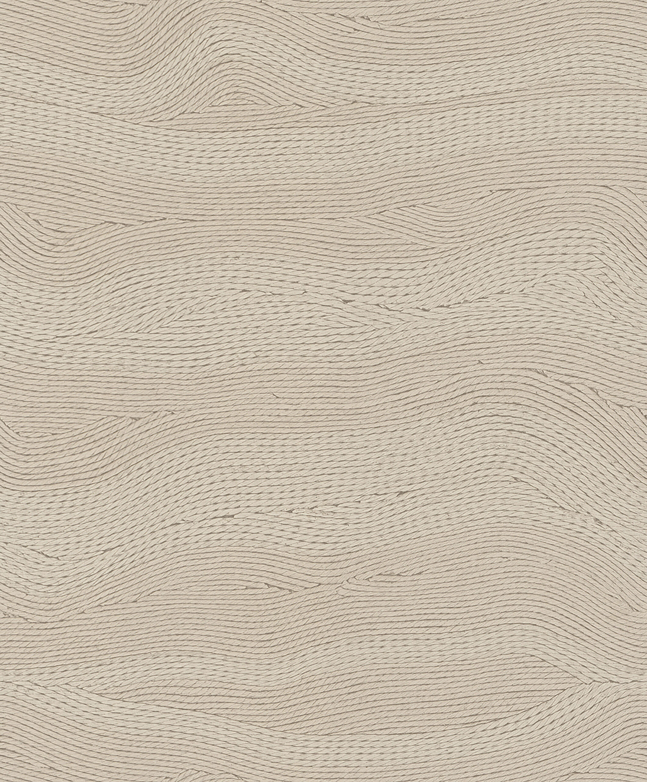 Papel de parede vinílico TNT imitação Corda Juta bege - 3