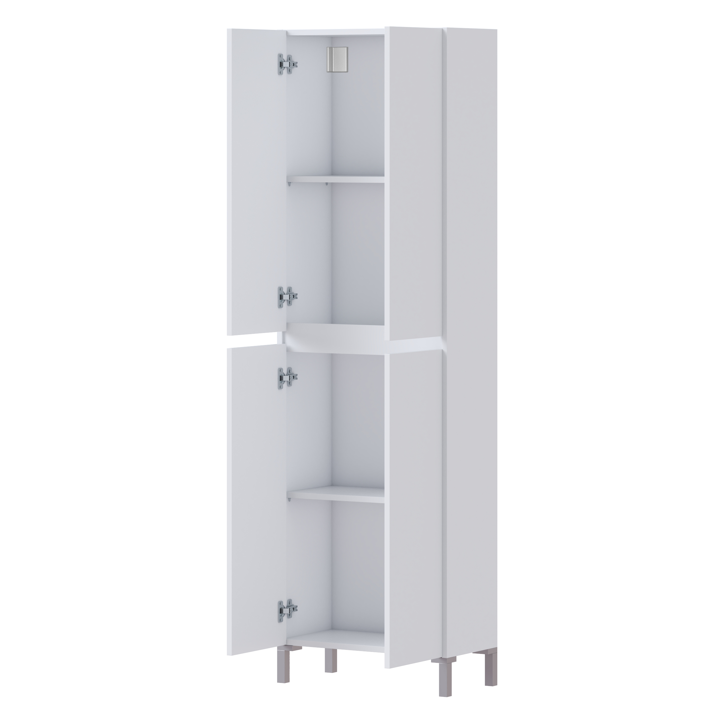 Columna de baño New Essential blanco mate 54.5x180x28.6 cm - 2