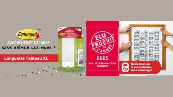 Elu produit de l'année Command