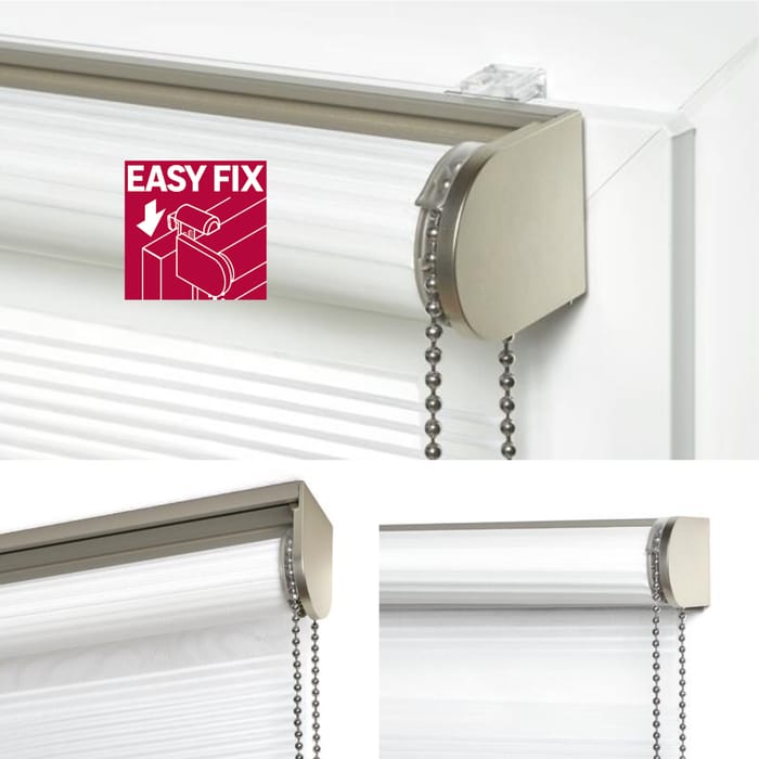 Persianas día-noche sin taladro