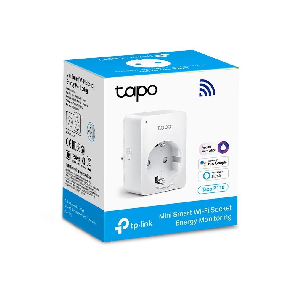 Tomada WIFI TPLINK TAPO P110 16A c/consumo de energia - 2