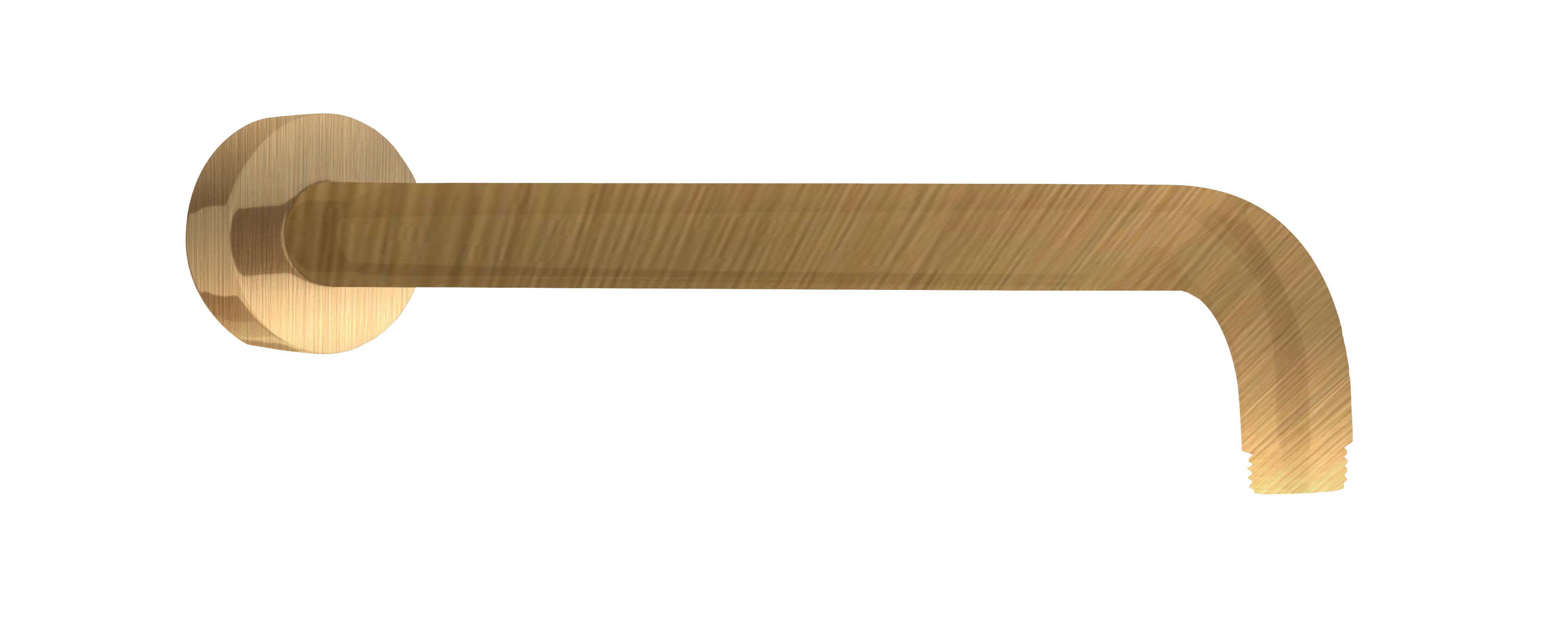 Brazo mural cilíndrico maier 35cm bronce mate