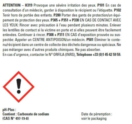 Rehausseur de ph piscine BAYROL pH Plus, granulé 5 kg - 4