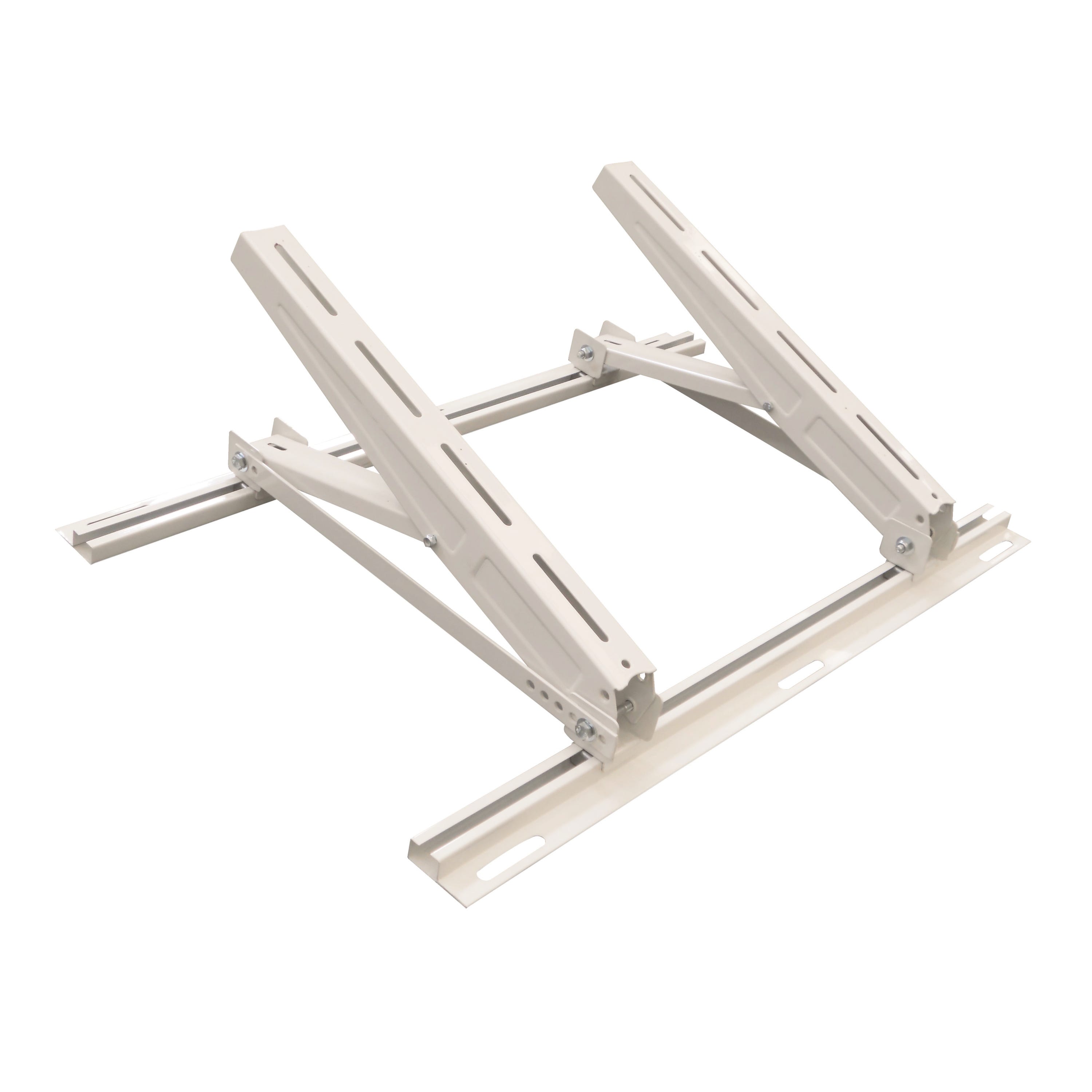 Staffa Per Condizionatore Da Tetto - Regolabile 10-45°, Per Mini Split 9000-24000 BTU, Acciaio Zincato - Foto 12